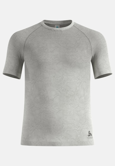 Kurzärmeliges Performance Light Base-Layer-Shirt mit Rain-Dye-Effekt