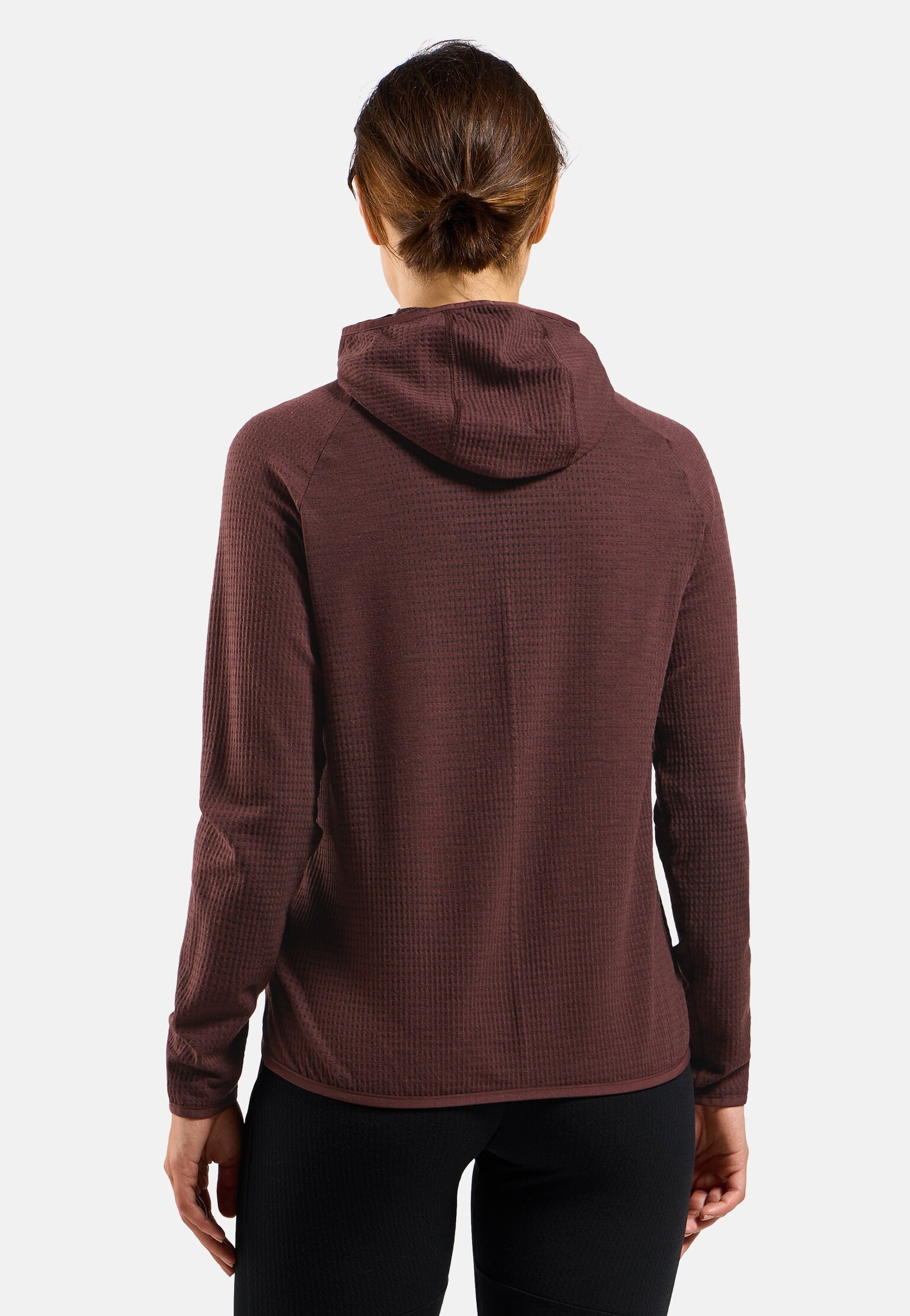 Mid layer con cappuccio antivento senza cuciture Zeroweight Pro Performance Wool