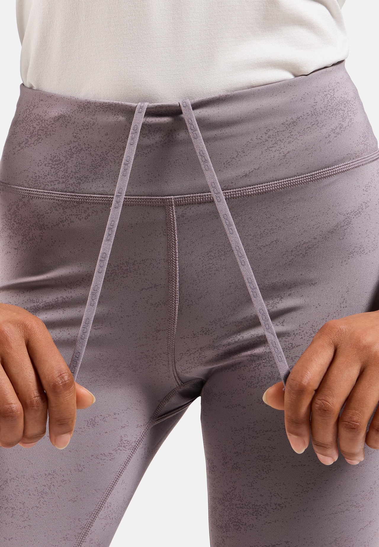Zeroweight Print Reflective Running Tights