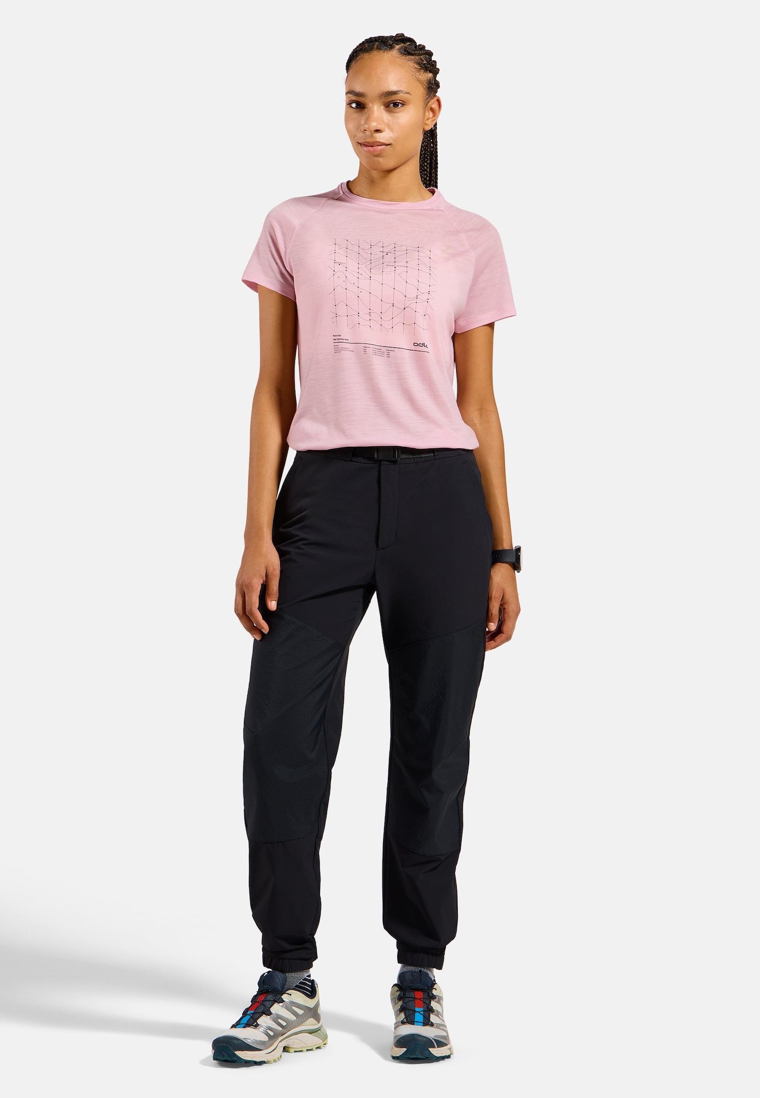 Merino Tencel Hyper Map T-Shirt