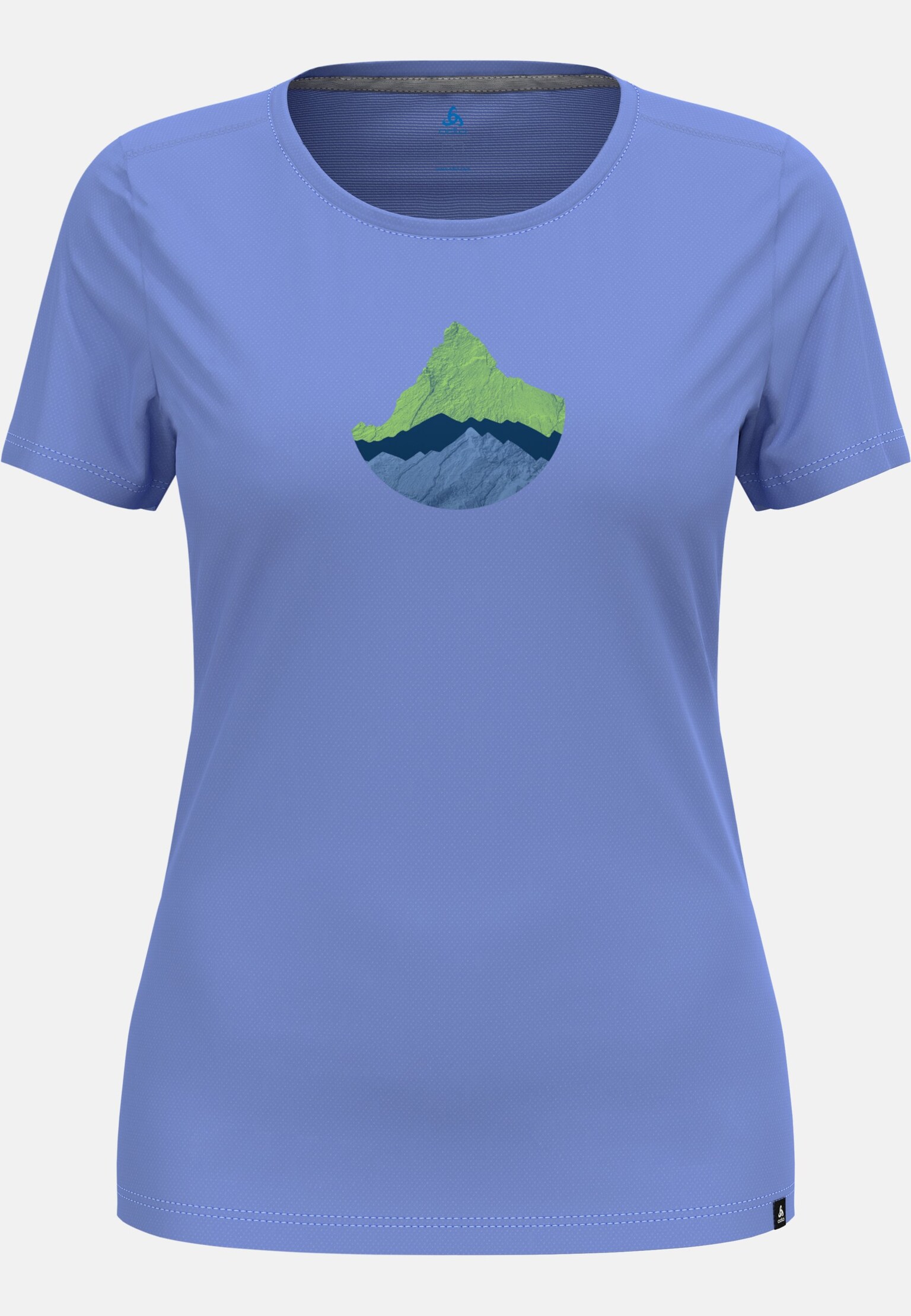 T-shirt F-Dry con stampa montagna
