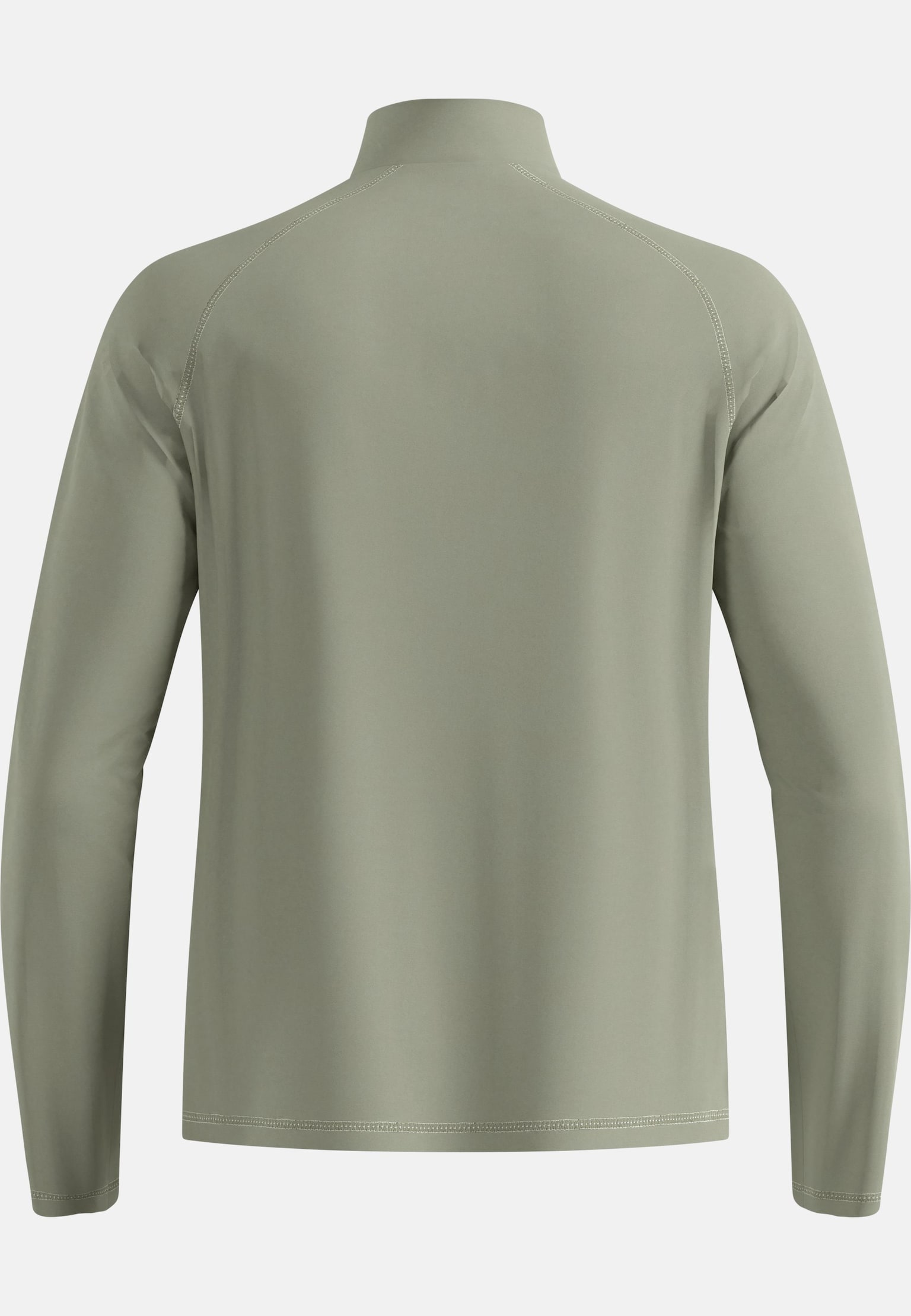 Mid layer con mezza zip Besso a manica lunga