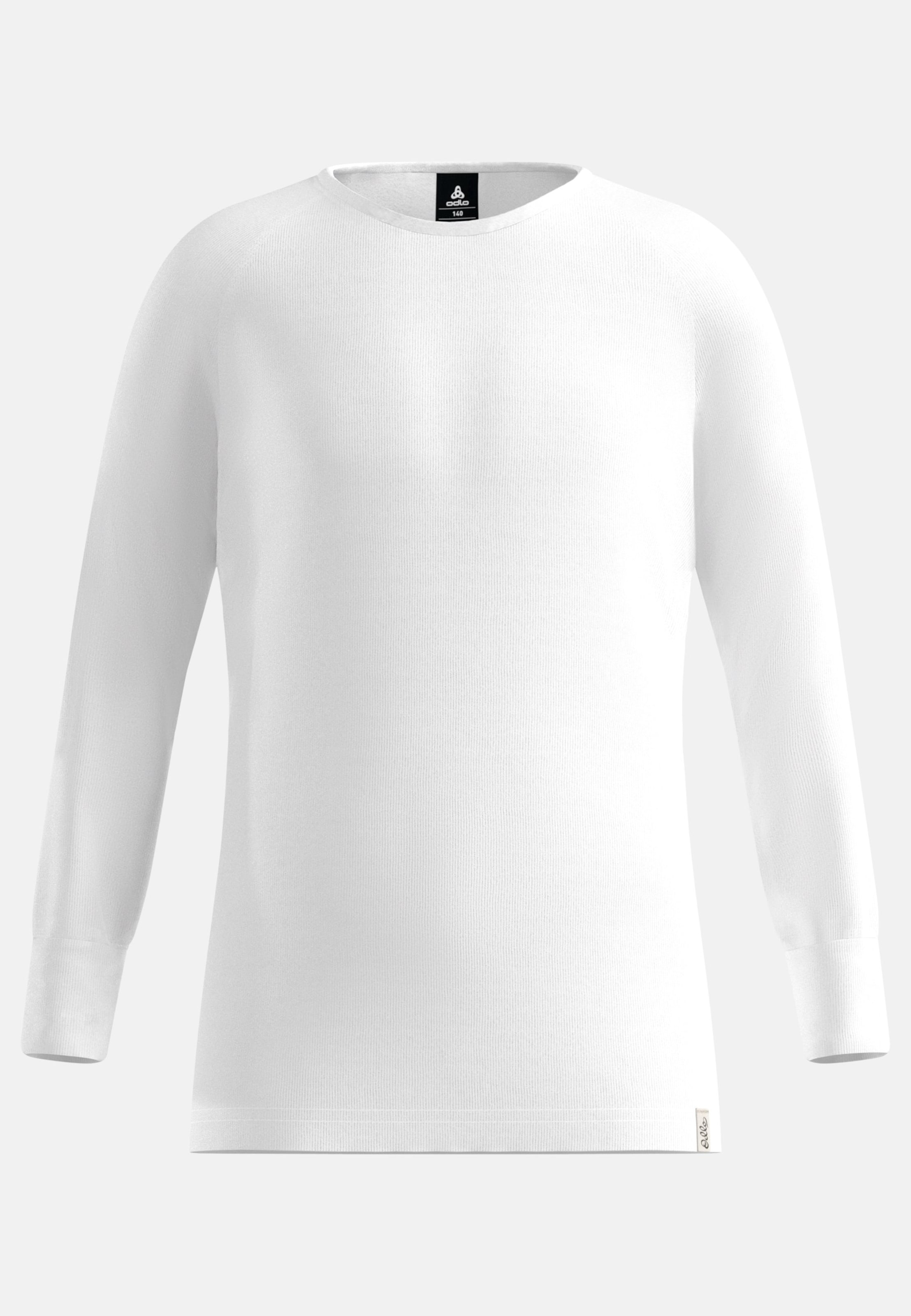 Odlo Active Warm Base Layer Shirt für Kinder - Wandern, Ski & Snow - weiss, 92