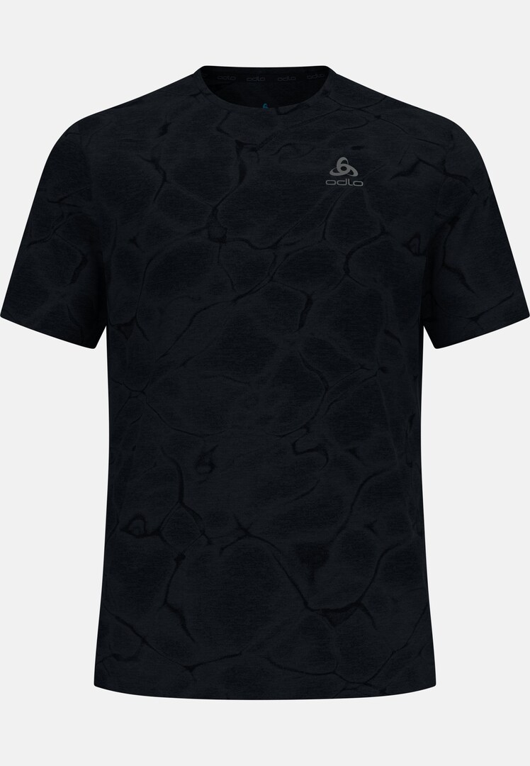 The Zeroweight engineered Chill-Tec running t-shirt in black