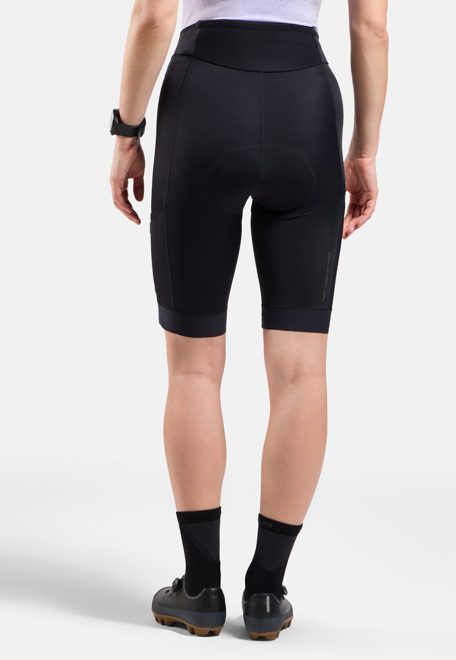 Explorer korte cargo fietsbroek voor dames