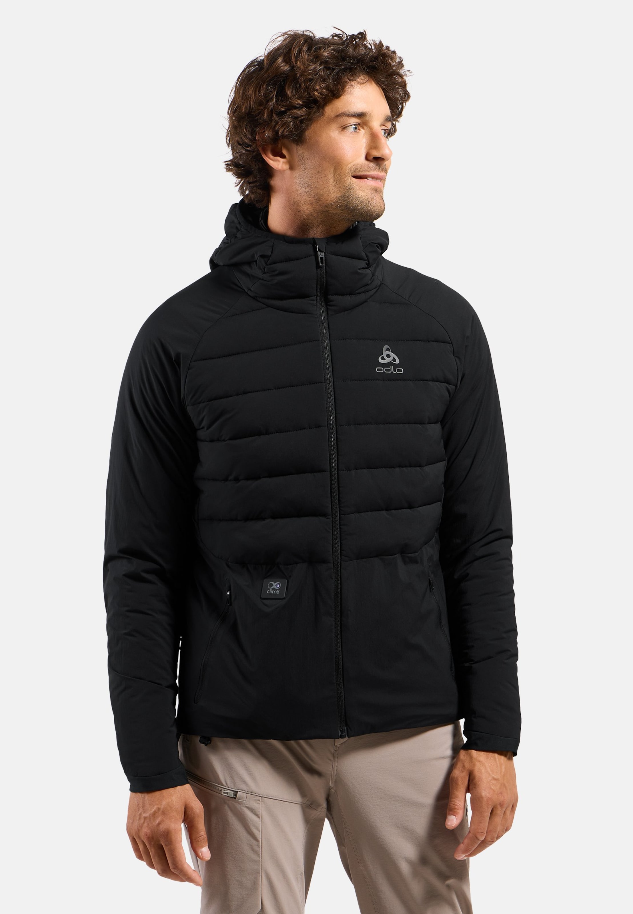 Odlo I-Thermic Isolationsweste für Herren - Wandern, Casual Comfort - schwarz, S