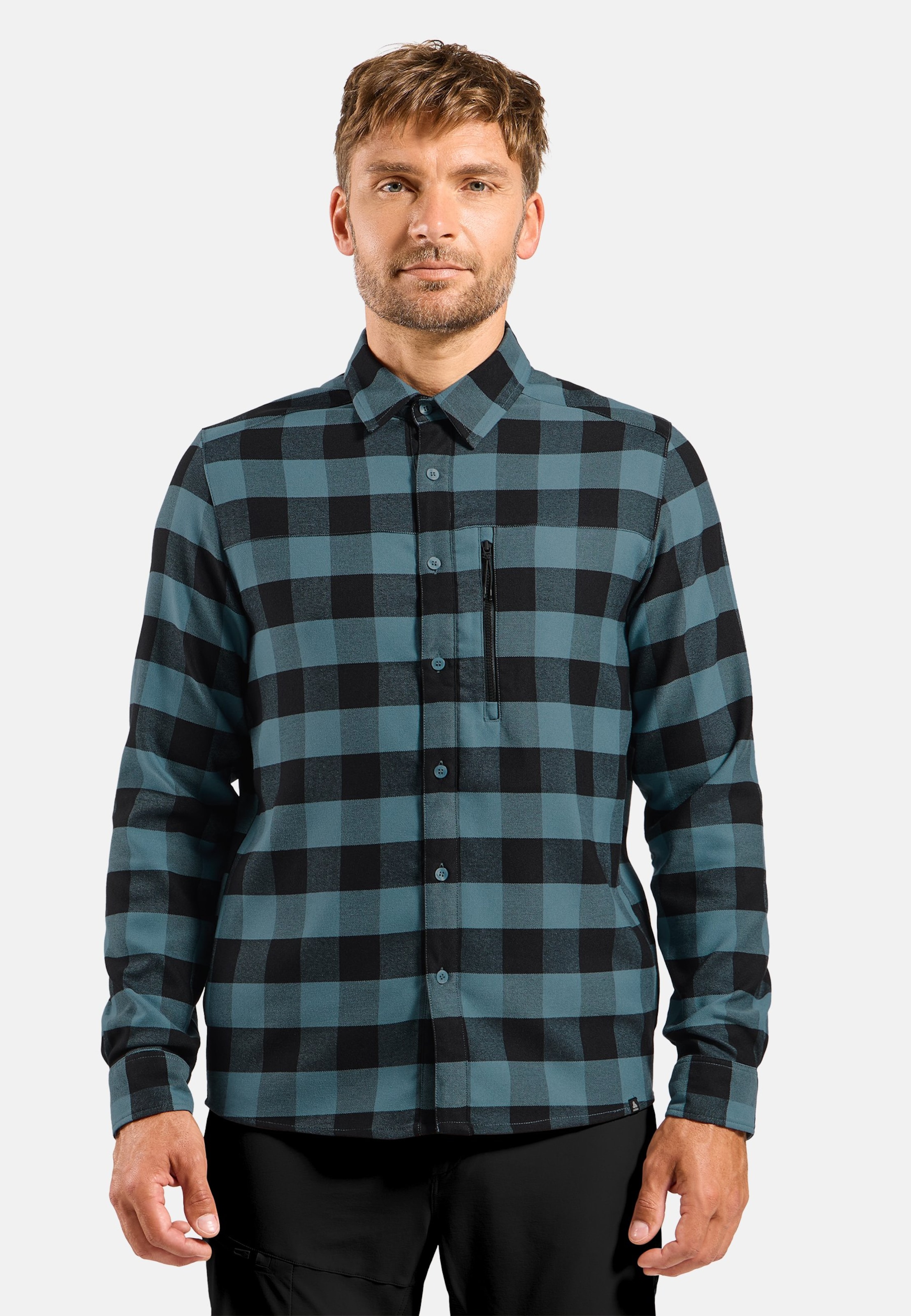 Odlo Essential Langarmhemd für Herren - Wandern - , L