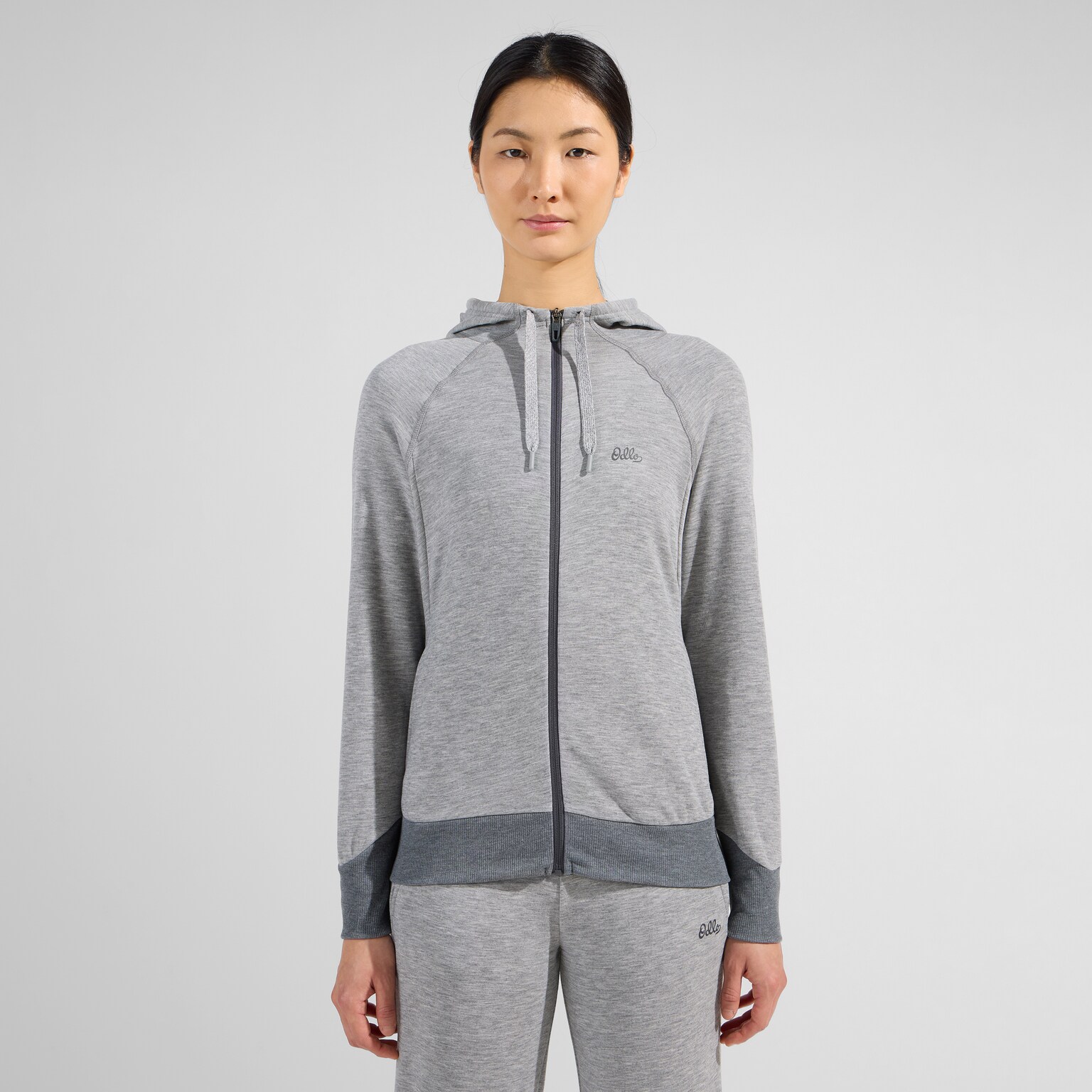 Move midlayer met capuchon en rits