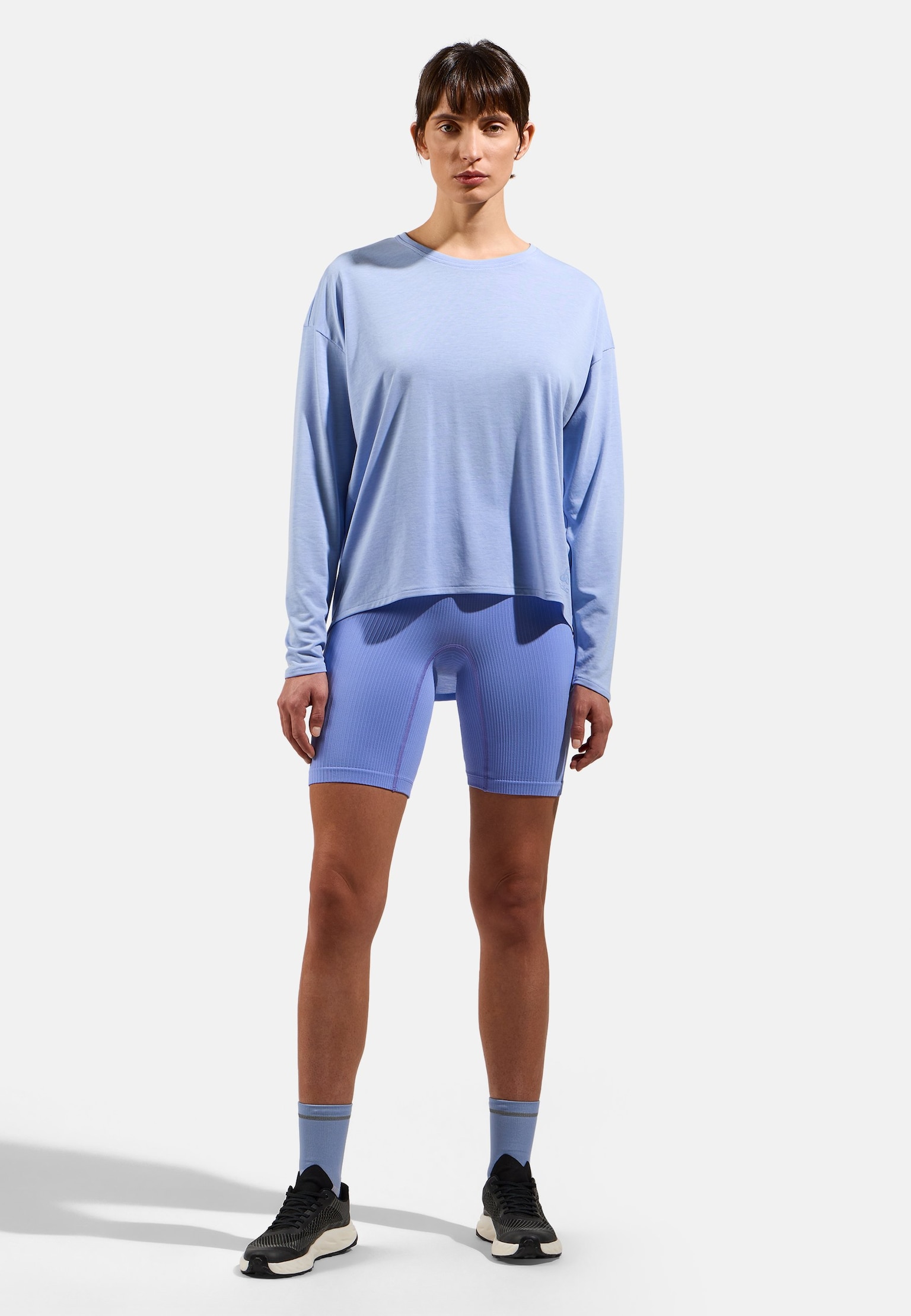 Active 365 Natural Blend Long-Sleeve Running T-Shirt