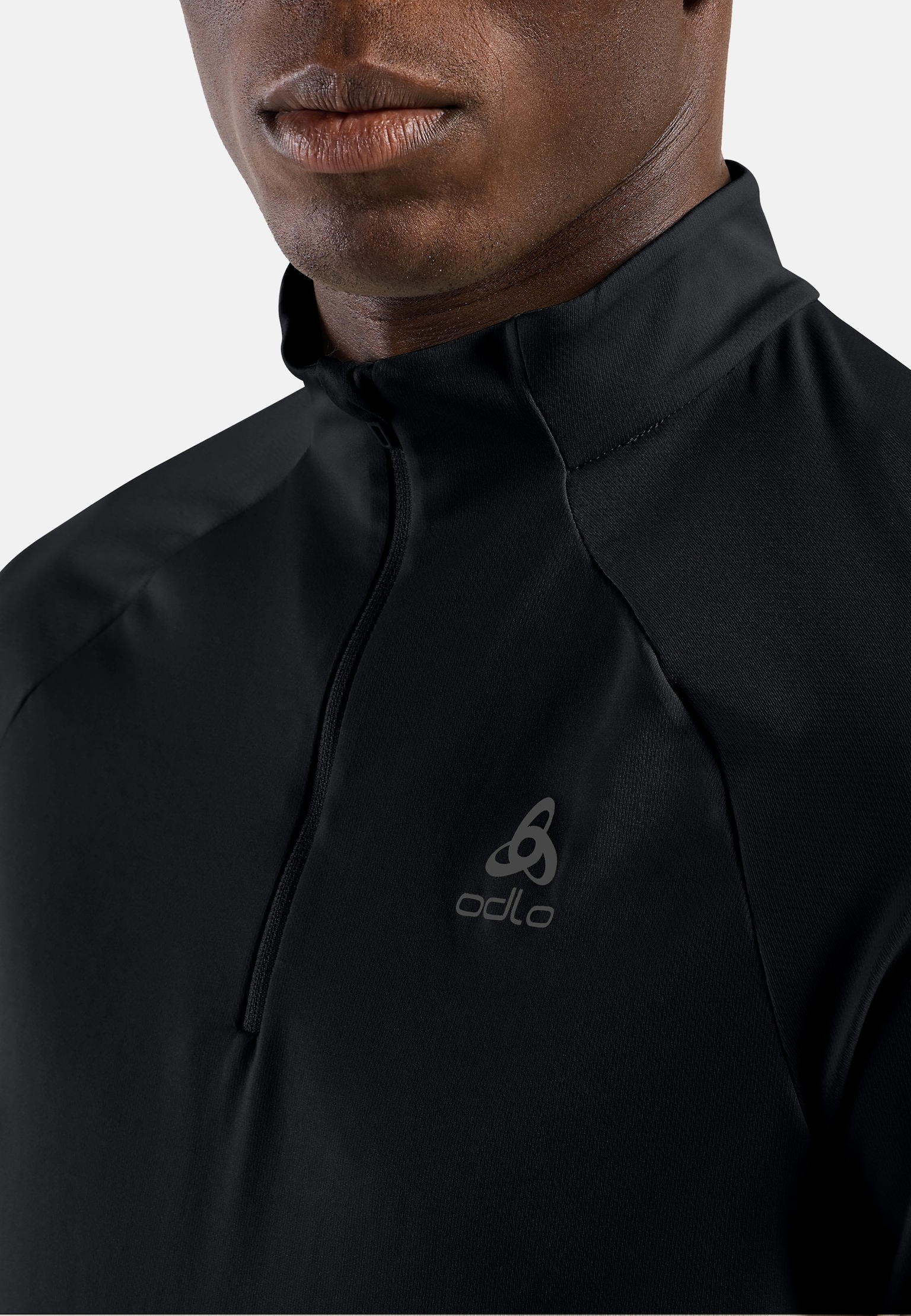 Mid Layer Da Running Essential 1/2 Zip