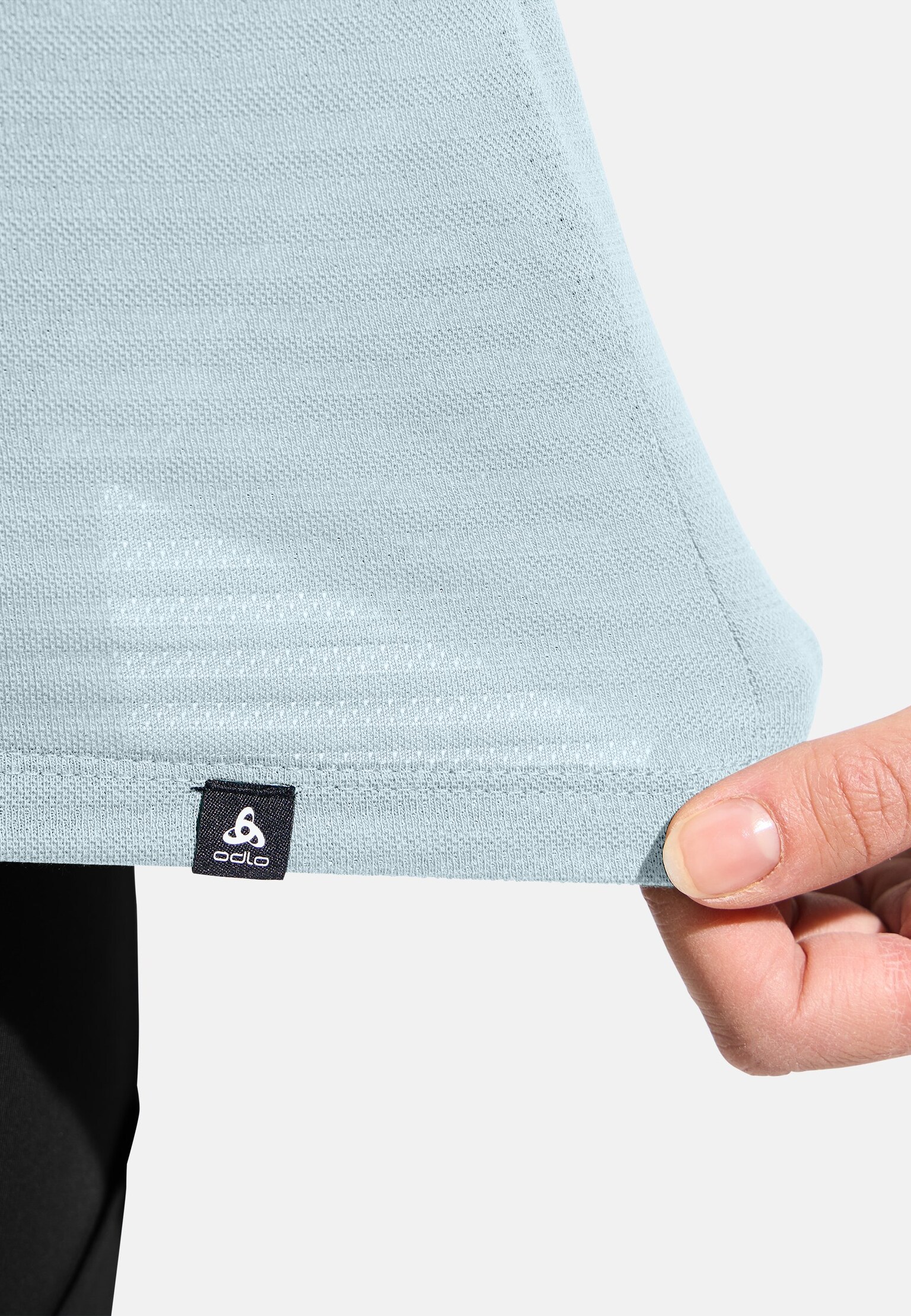 Ascent Poloshirt mit Naturfasern