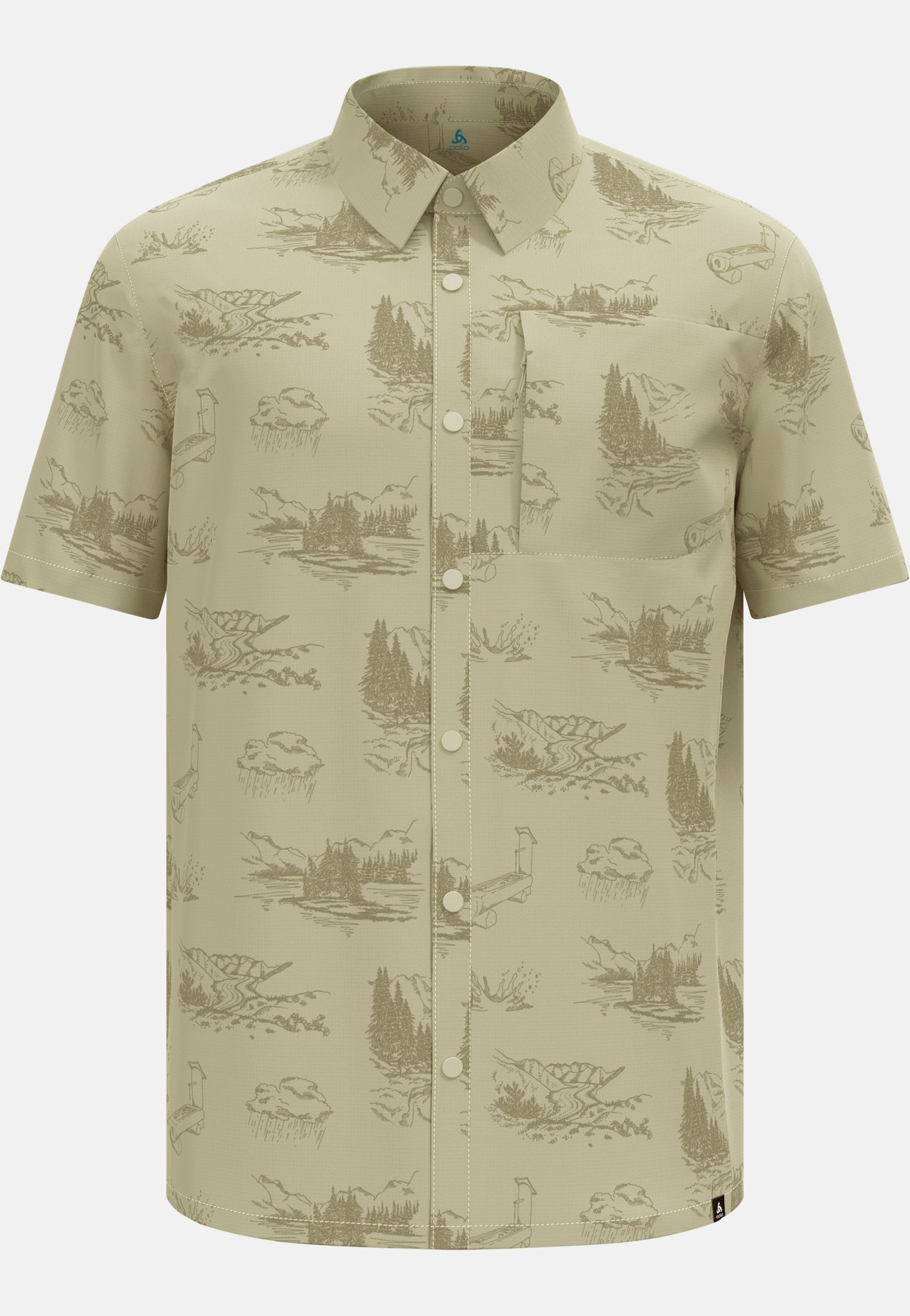 Essential Print Short-Sleeve Shirt