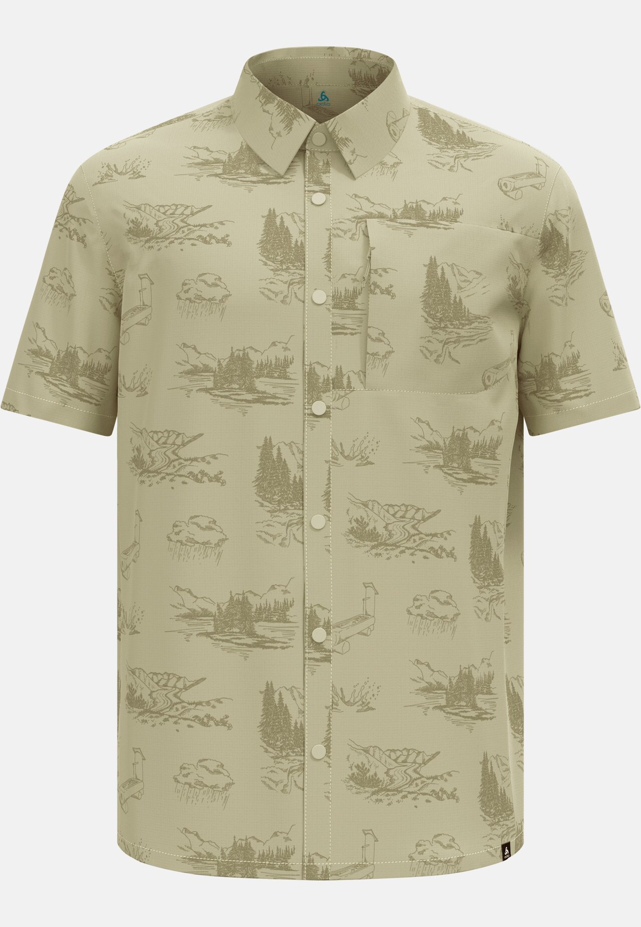 Chemise manches courtes Essential Print