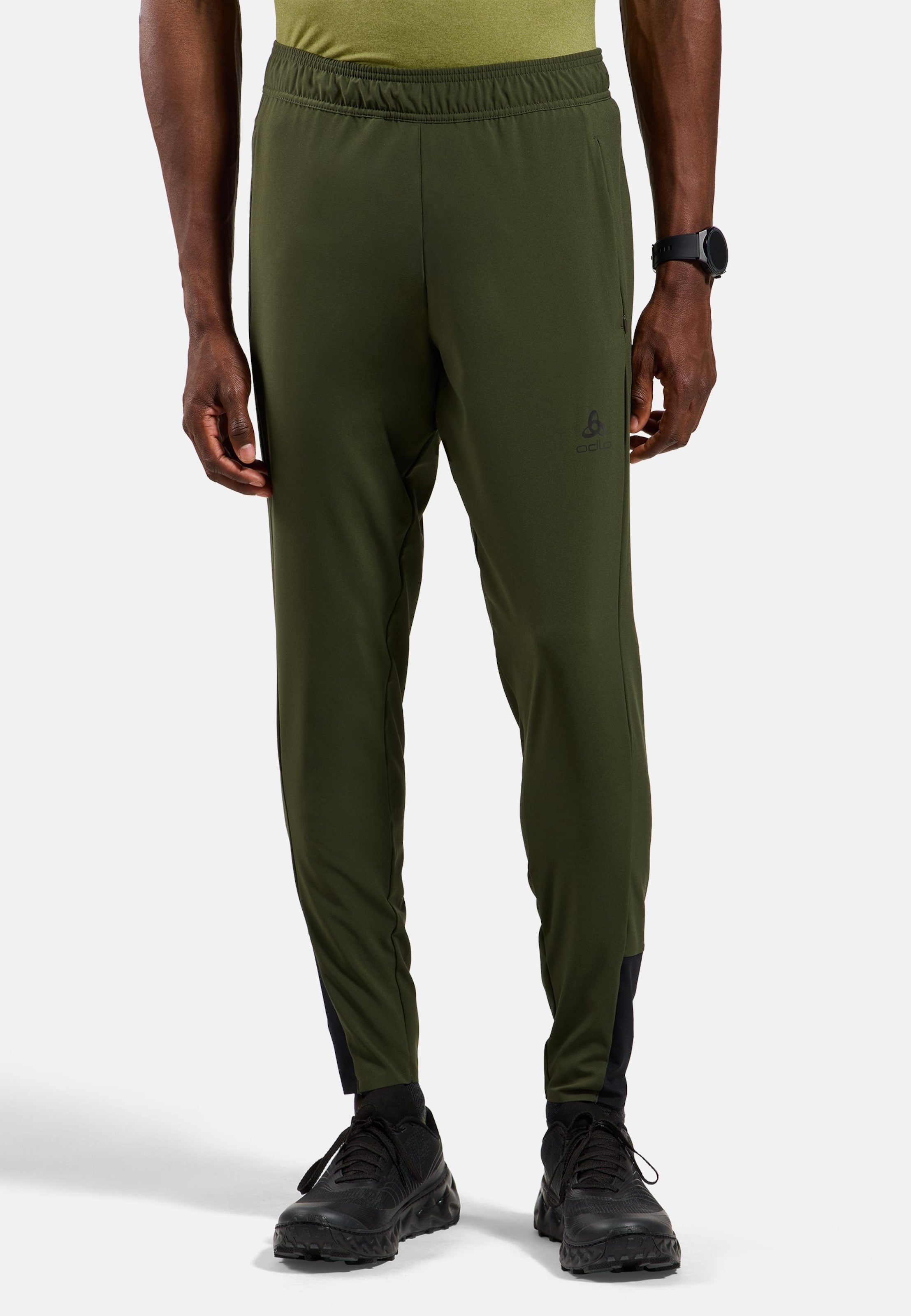 Odlo Zeroweight Laufhose für Herren - Training, Running - grün, L