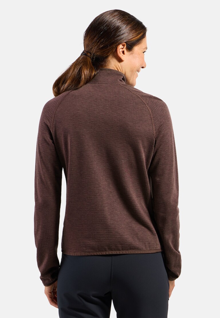 Pull semi-zippé Ascent