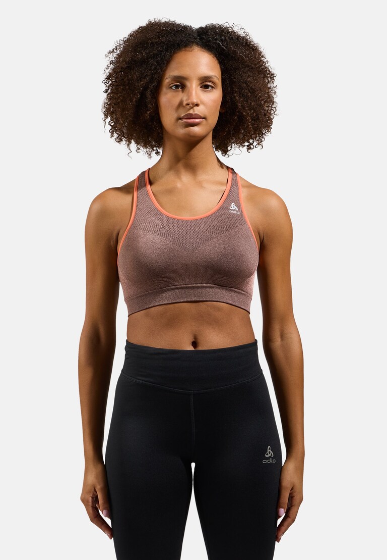 The Ceramicool Seamless Medium Sports Bra