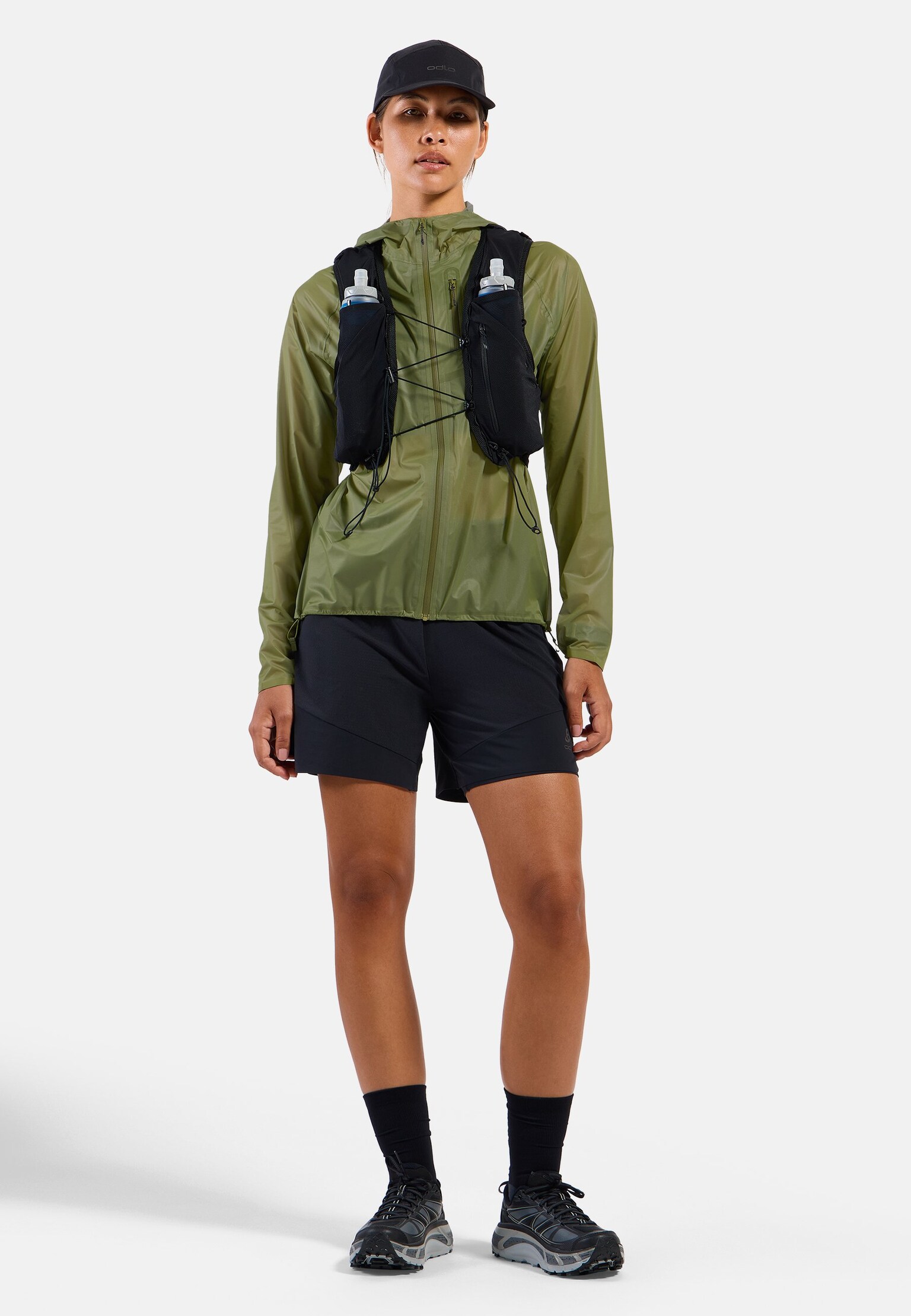 Veste de running imperméable Zeroweight Dual Dry Performance Knit