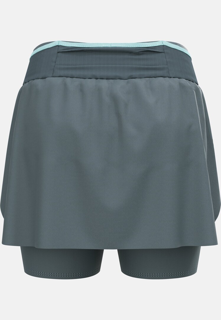 asobito@ The X-Alp trail running skirt in black - american beauty