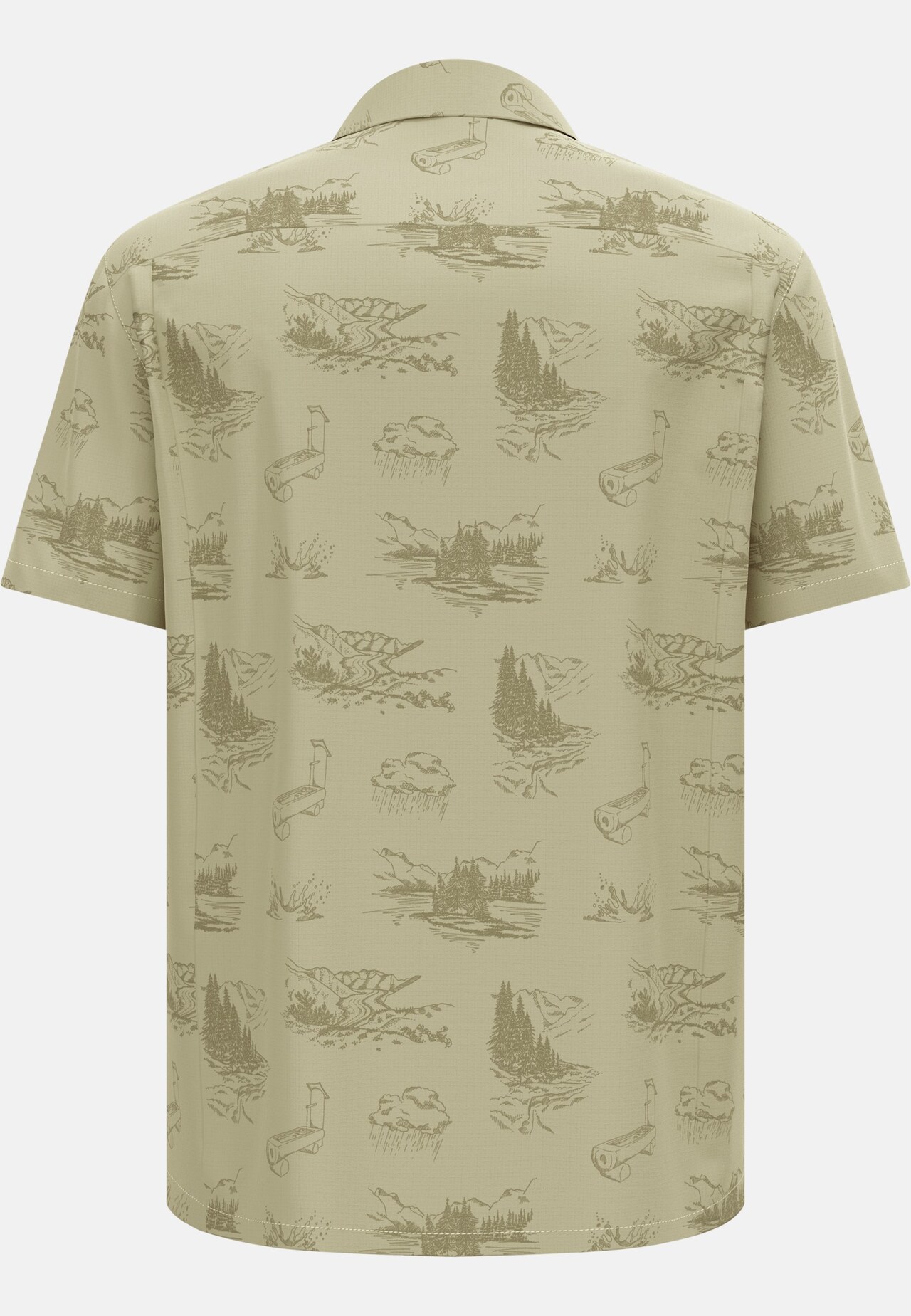 Chemise manches courtes Essential Print