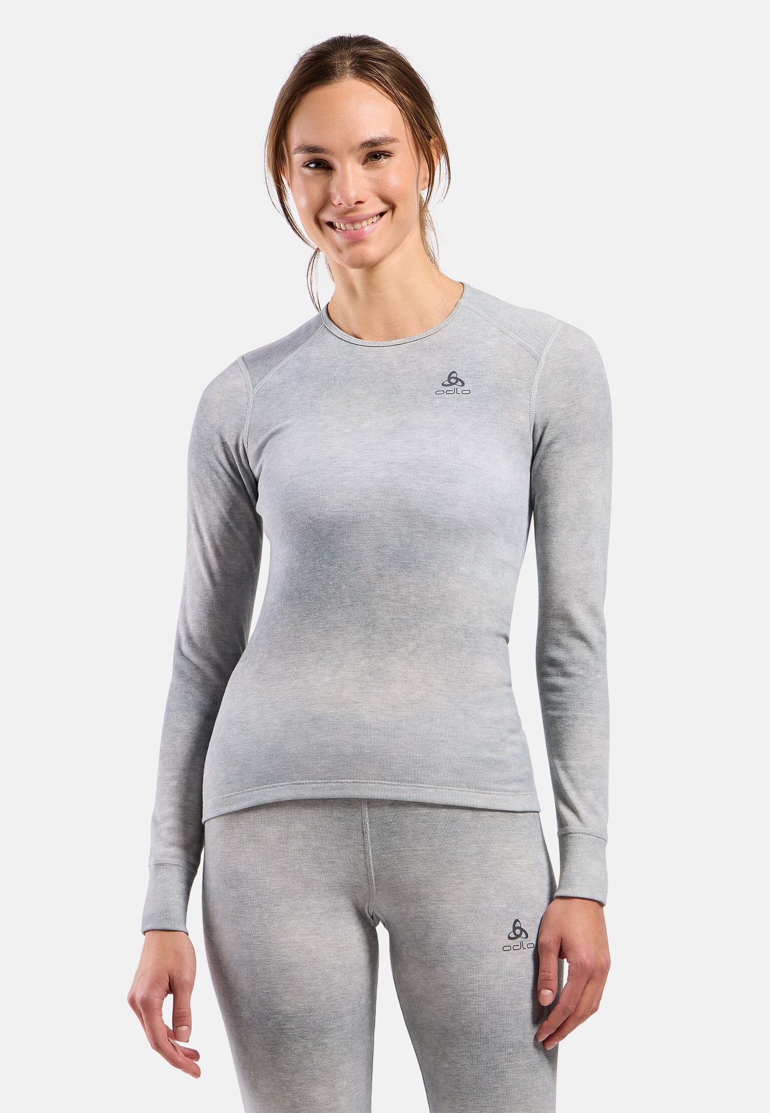 Maglia base layer Odlo x POW Collective Voices Active Warm con stampa