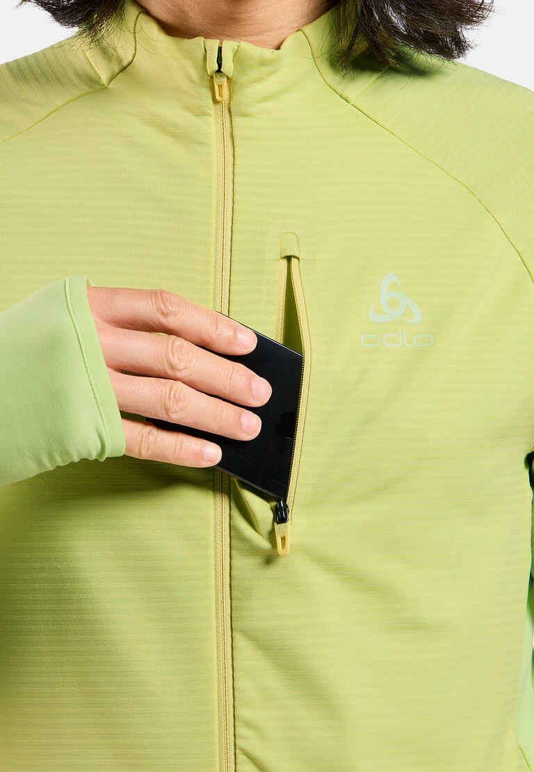 The Descent Ceramiwarm zippered mid layer