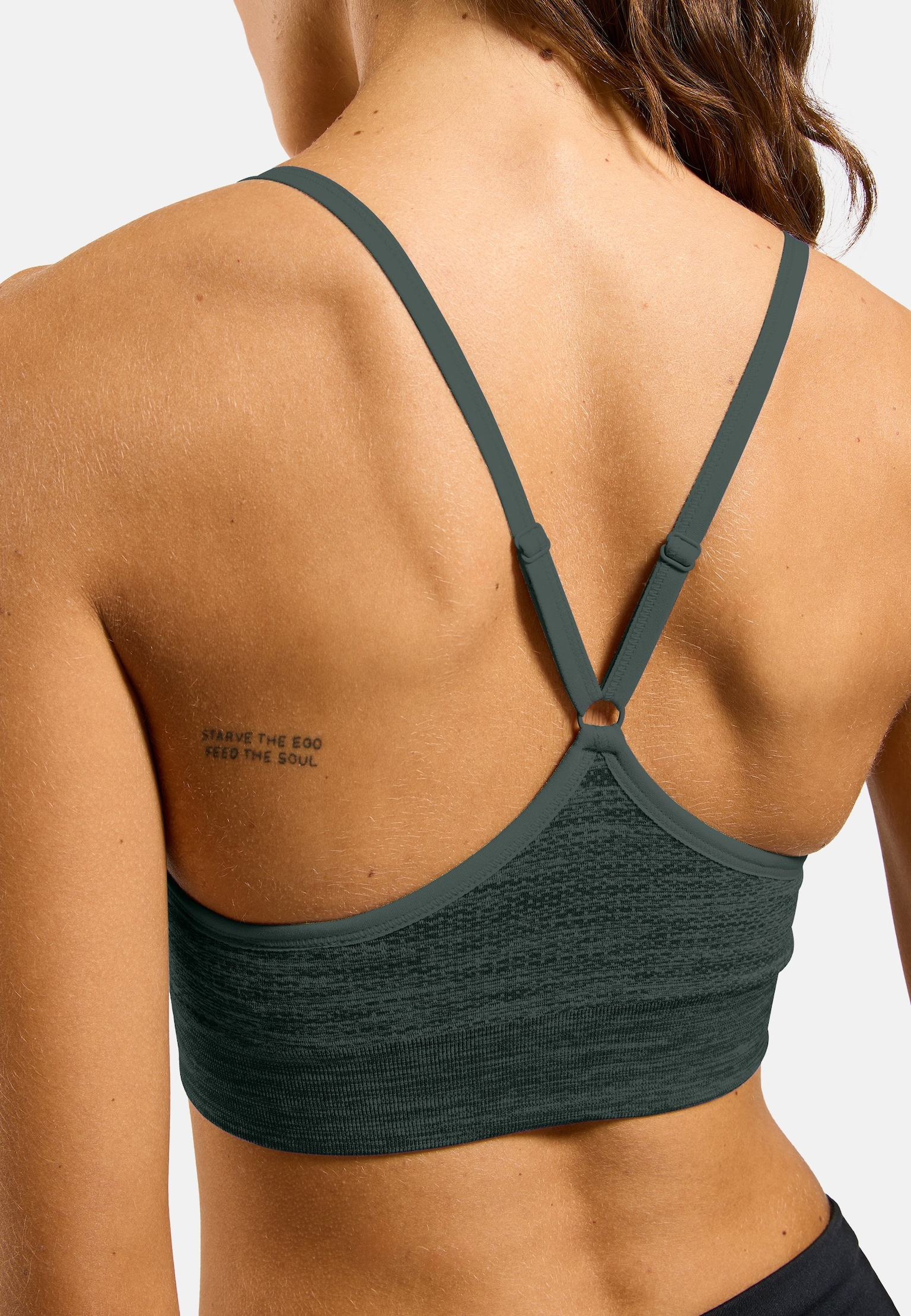 Brassière de sport à maintien léger Seamless