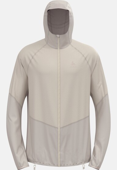 The Dual Dry Performance Knit waterproof insulated running jacket