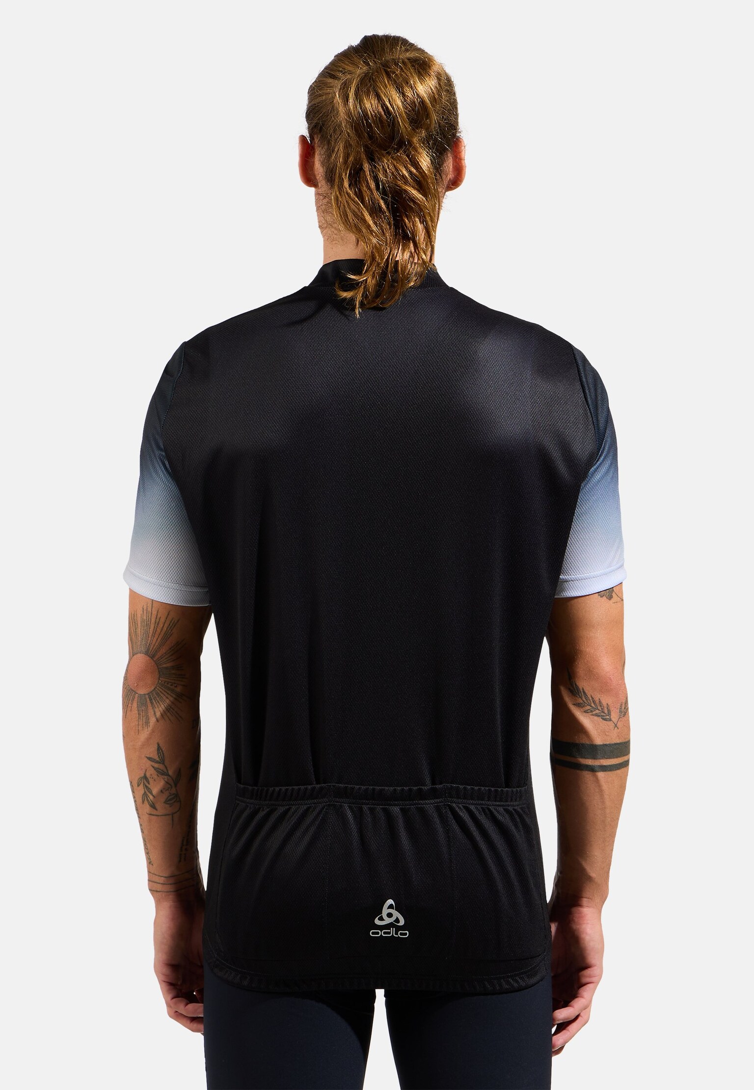 Essential Print Fietsshirt Full-Zip