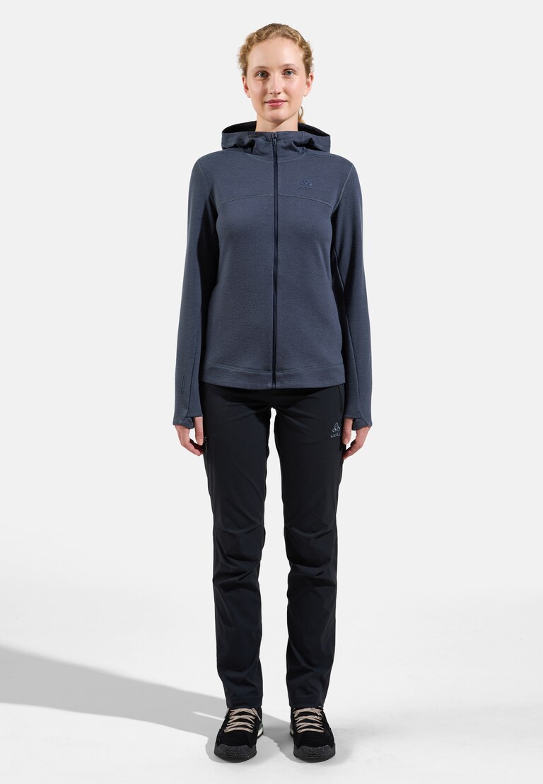 The Ascent Performance Wool X-Warm hoody