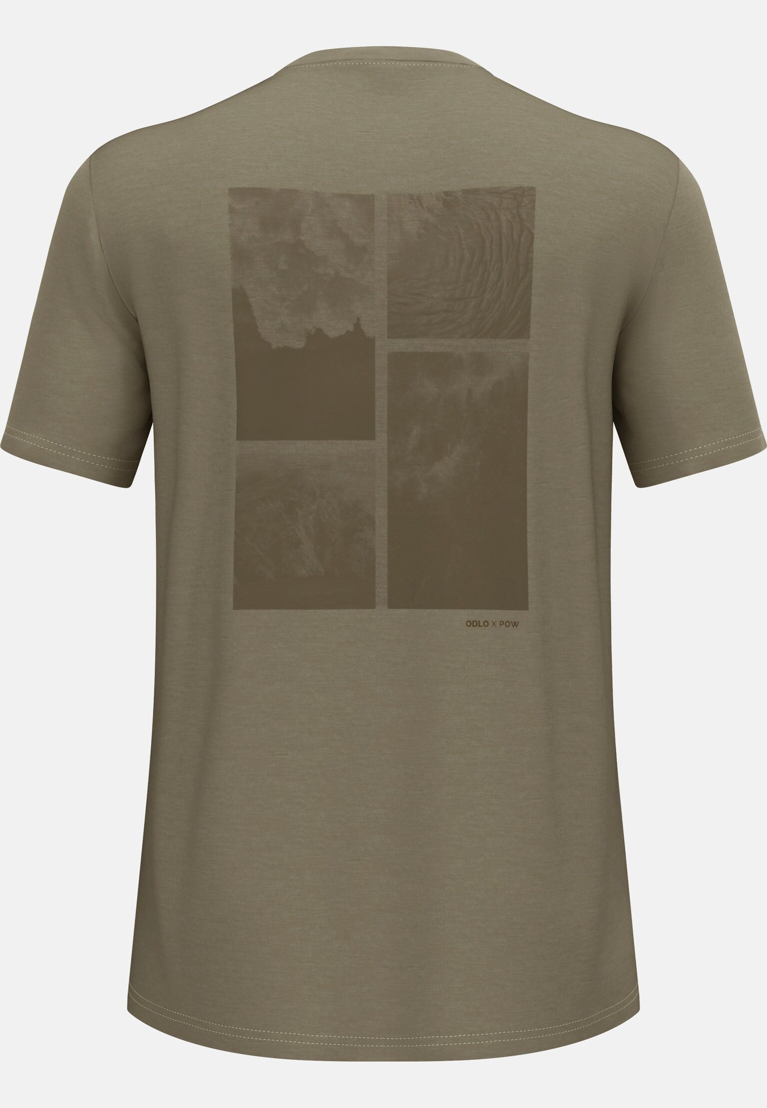 T-shirt Odlo x POW Collective Voices in misto lana merino