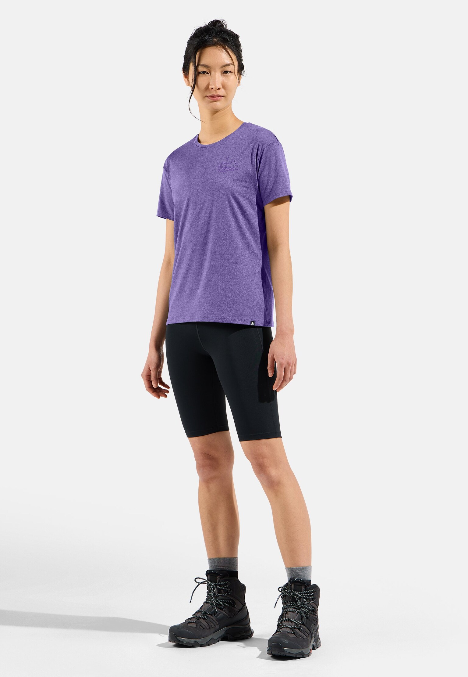 Ascent sol hav fjell t-skjorte