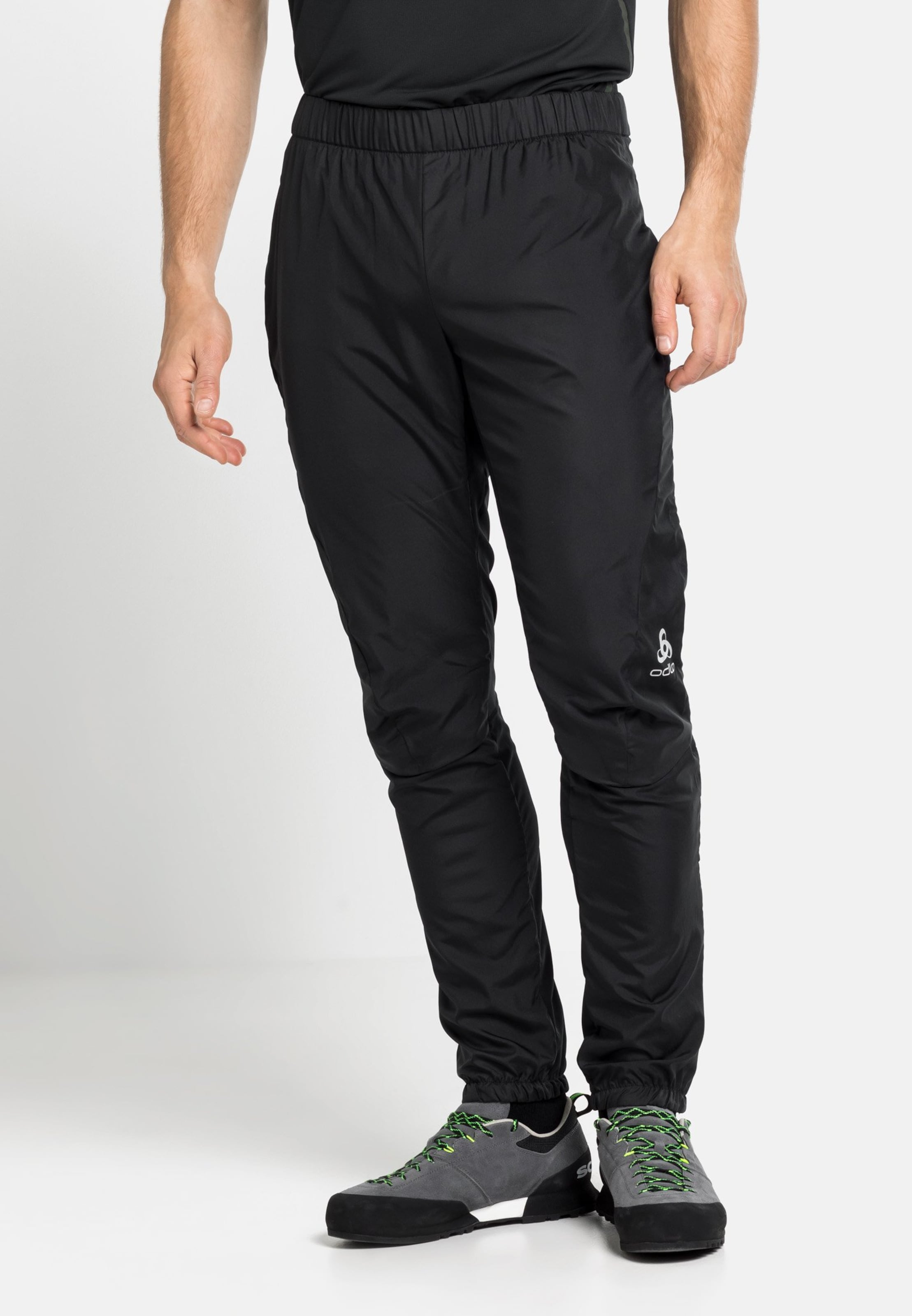 Odlo Miles Langlaufhose für Herren, M, schwarz
