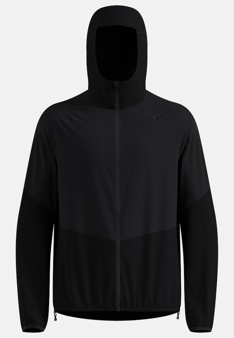 Dual Dry Waterproof Insulated Running Jacket in black | Odlo