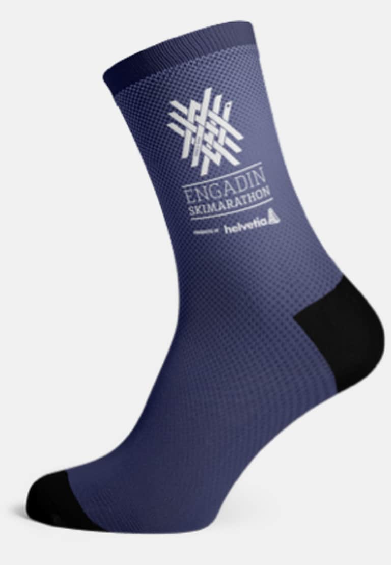 The Odlo x Engadin Skimarathon XC crew socks