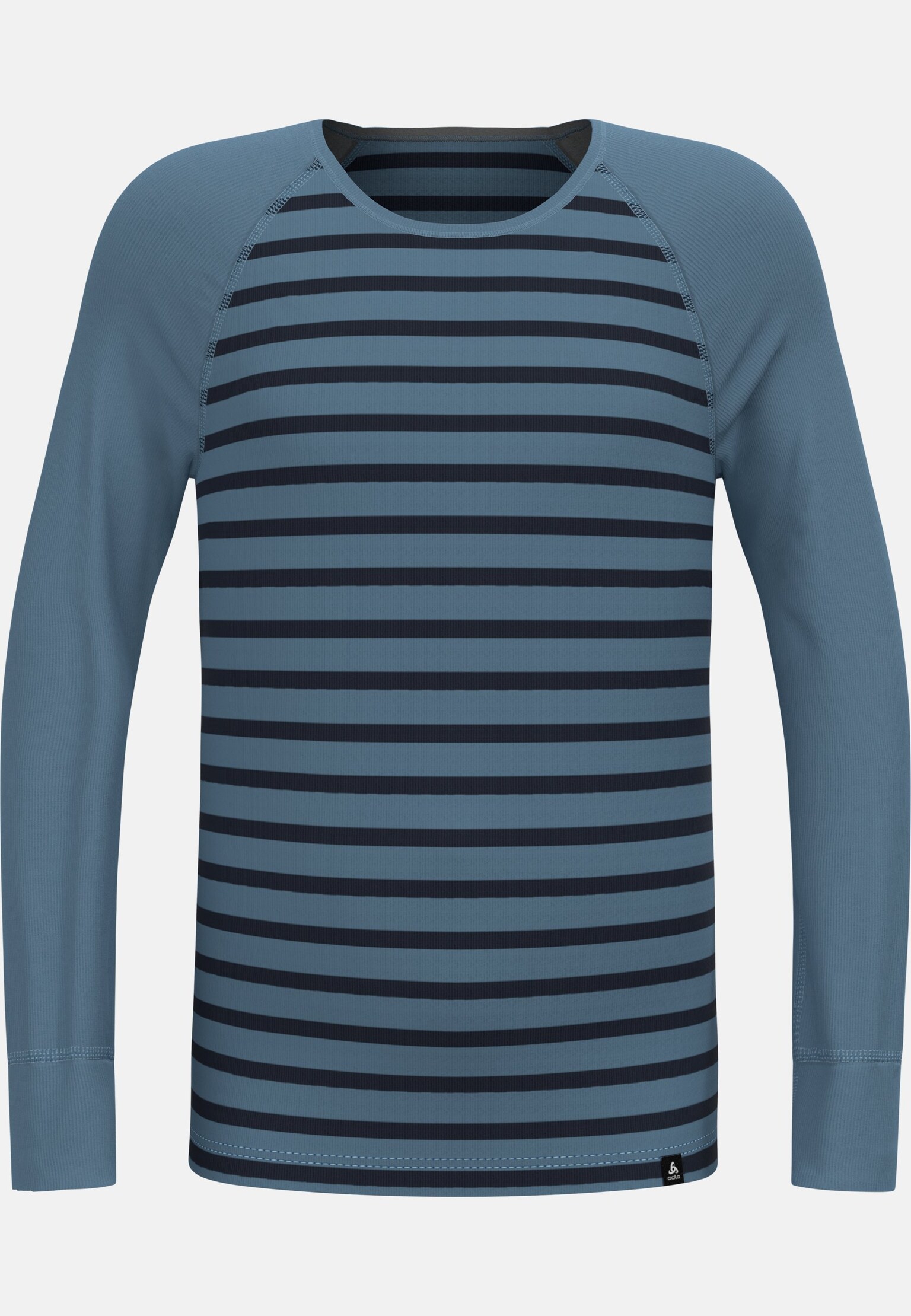The Active Warm kids' striped base layer top