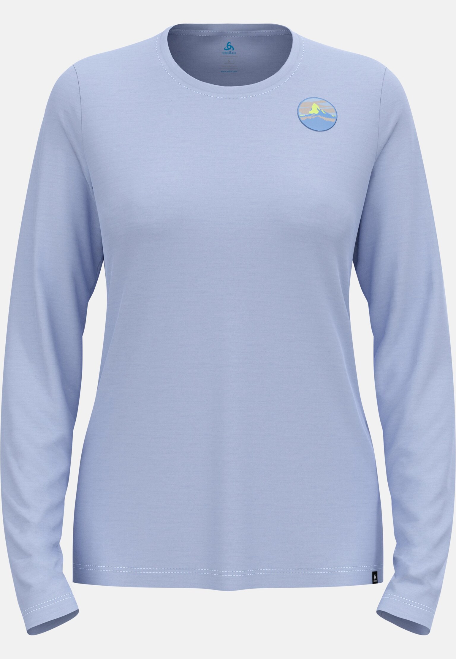 Ascent Merino 160 Langarmshirt mit Matterhorn-Motiv