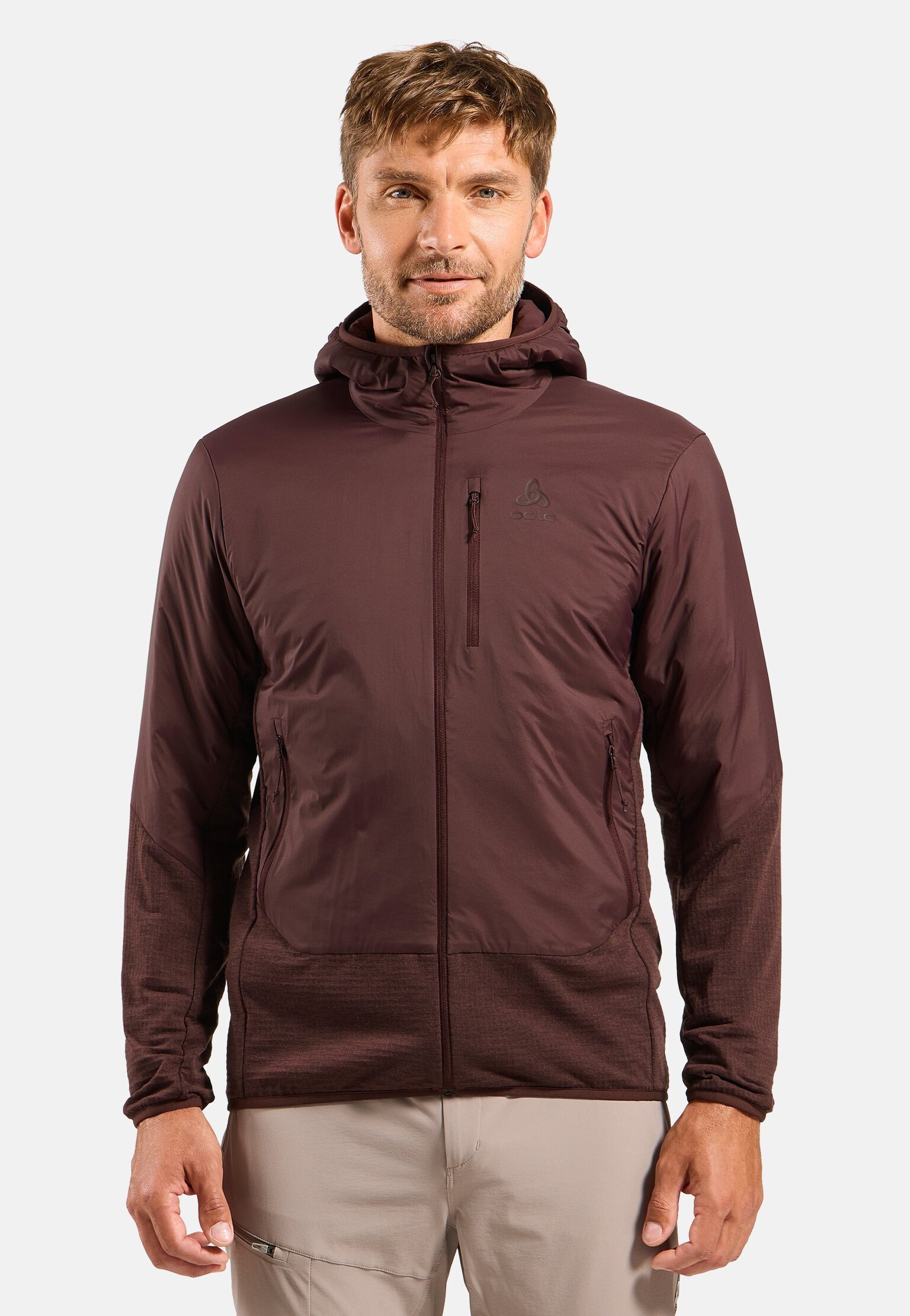 The Ascent wool insulated hybrid jacket