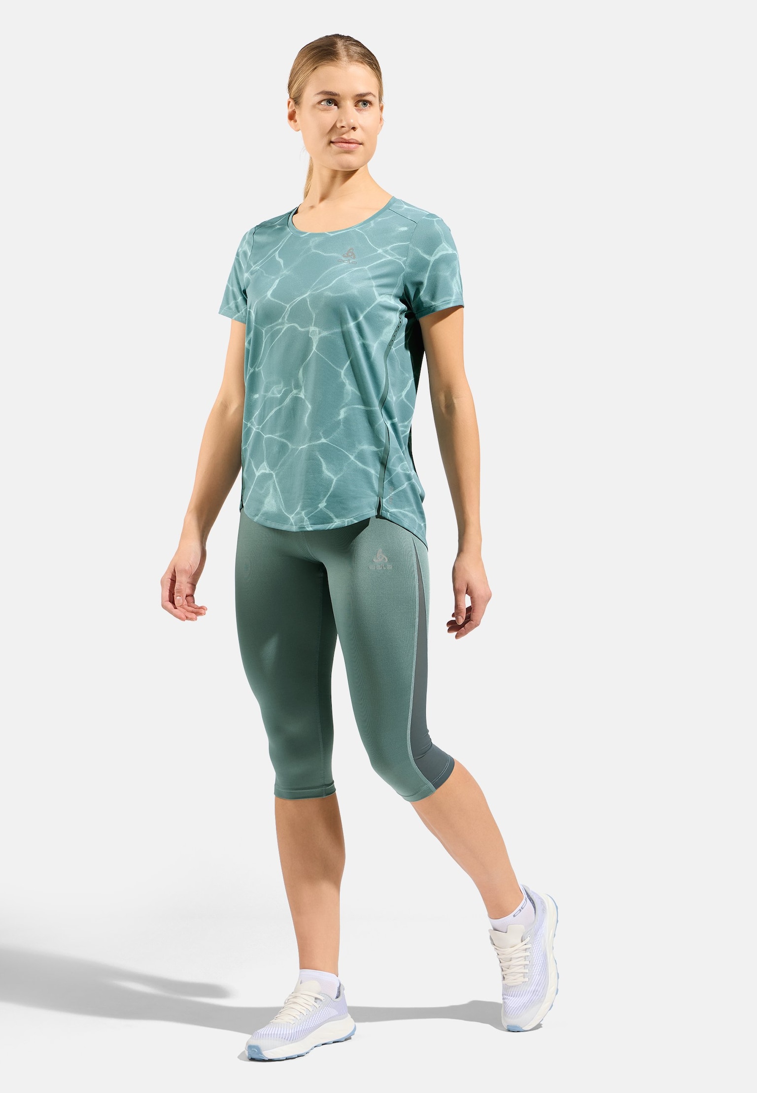 Collant de running 3/4 Essential Mesh