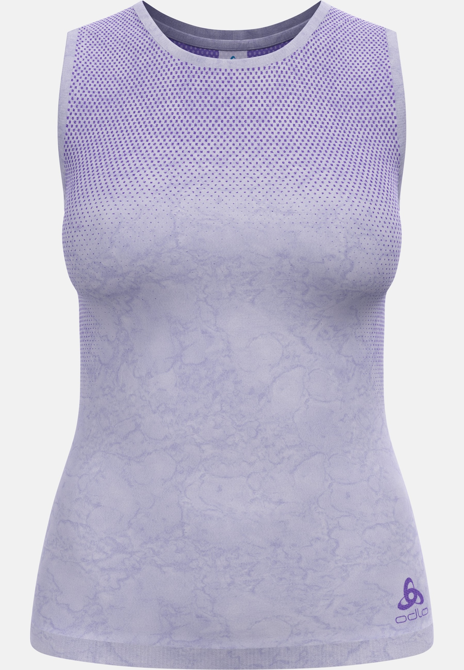 Ärmelloser Performance Light Base Layer mit Rain-Dye-Effekt