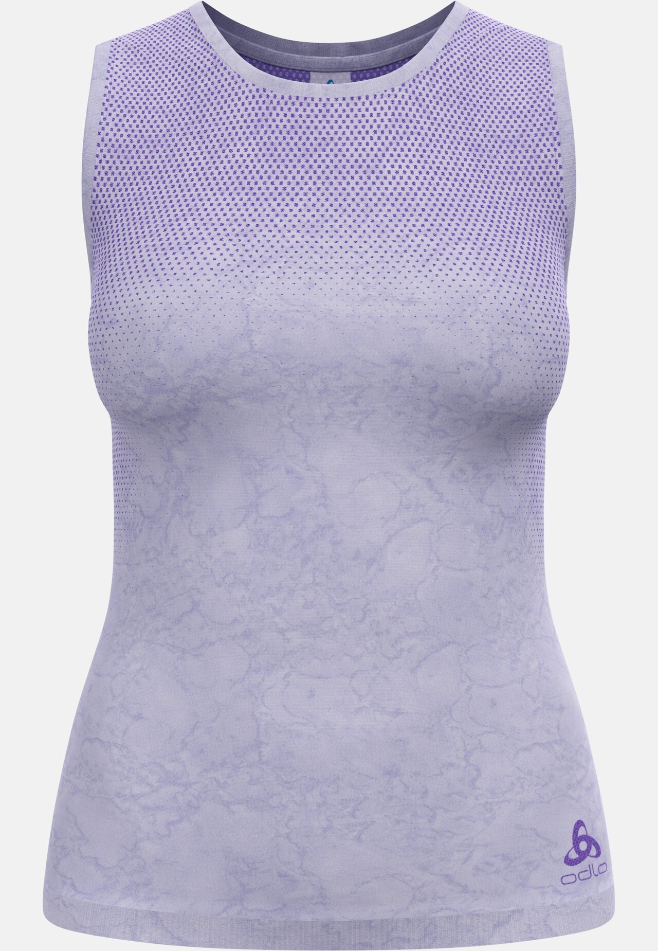 Ärmelloser Performance Light Base Layer mit Rain-Dye-Effekt
