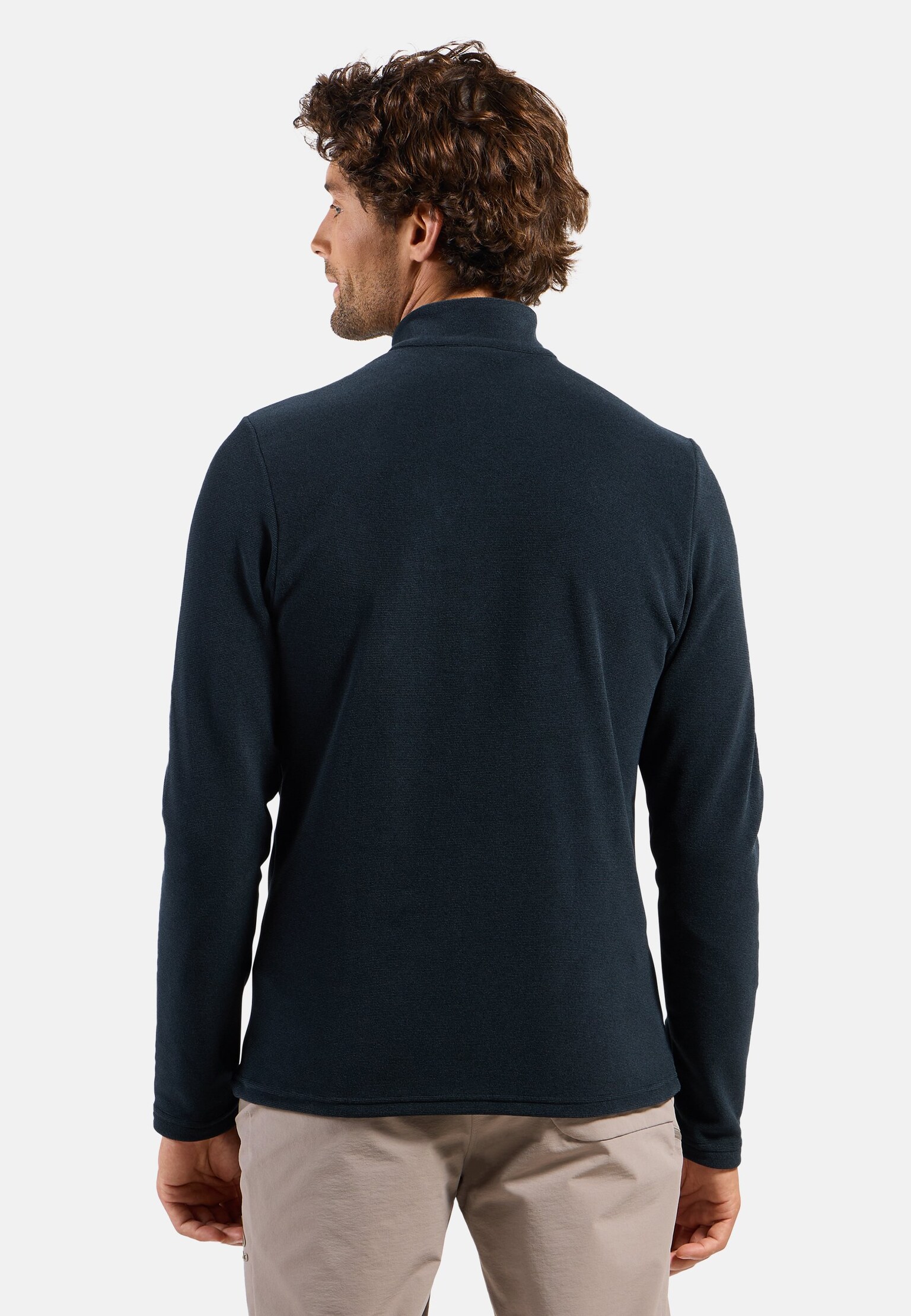 Pull technique à col ½ zippé Roy pour homme