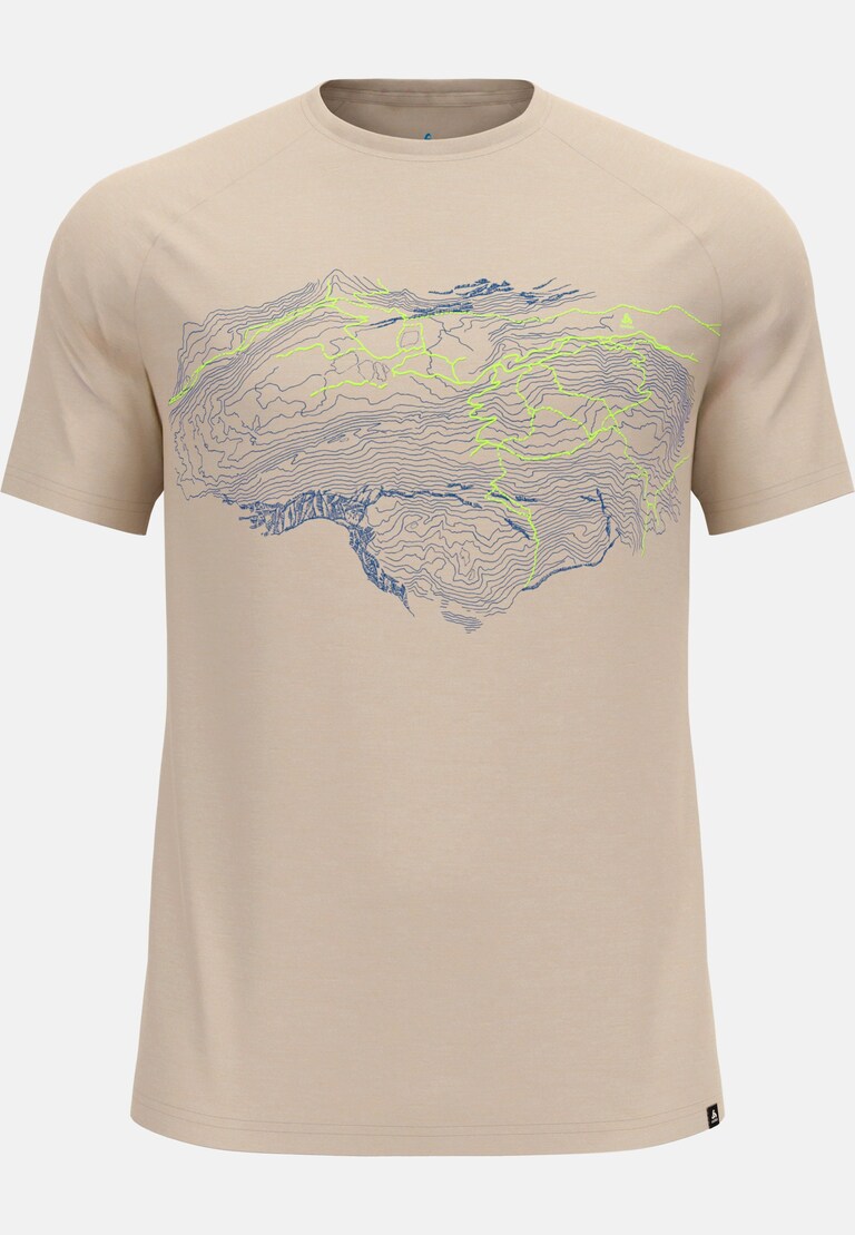 Ascent Performance Wool 130 topography t-shirt