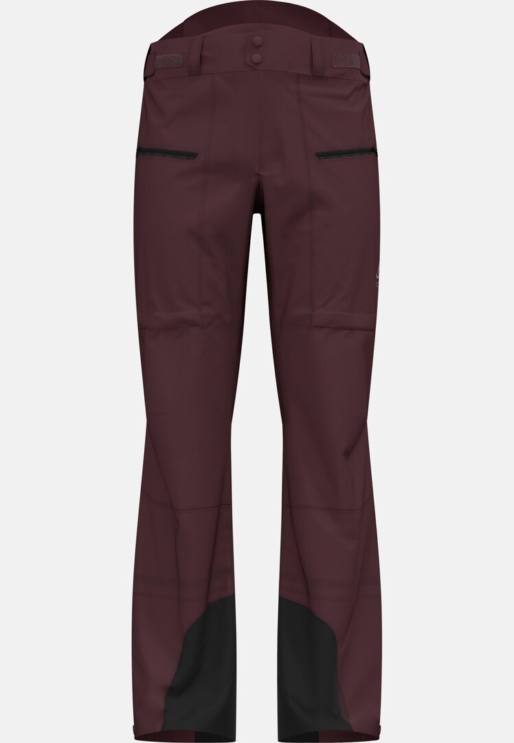 The X-Alp 3L hardshell snow pants in fudge | High