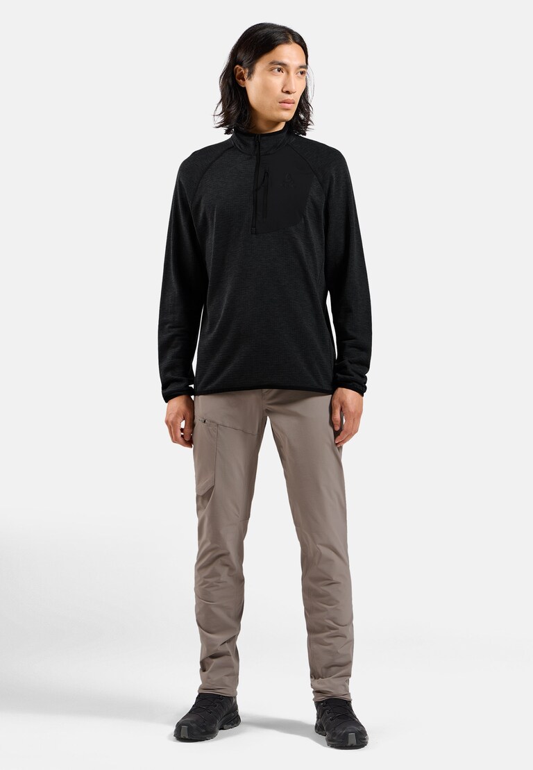 Mid layer a mezza zip Ascent