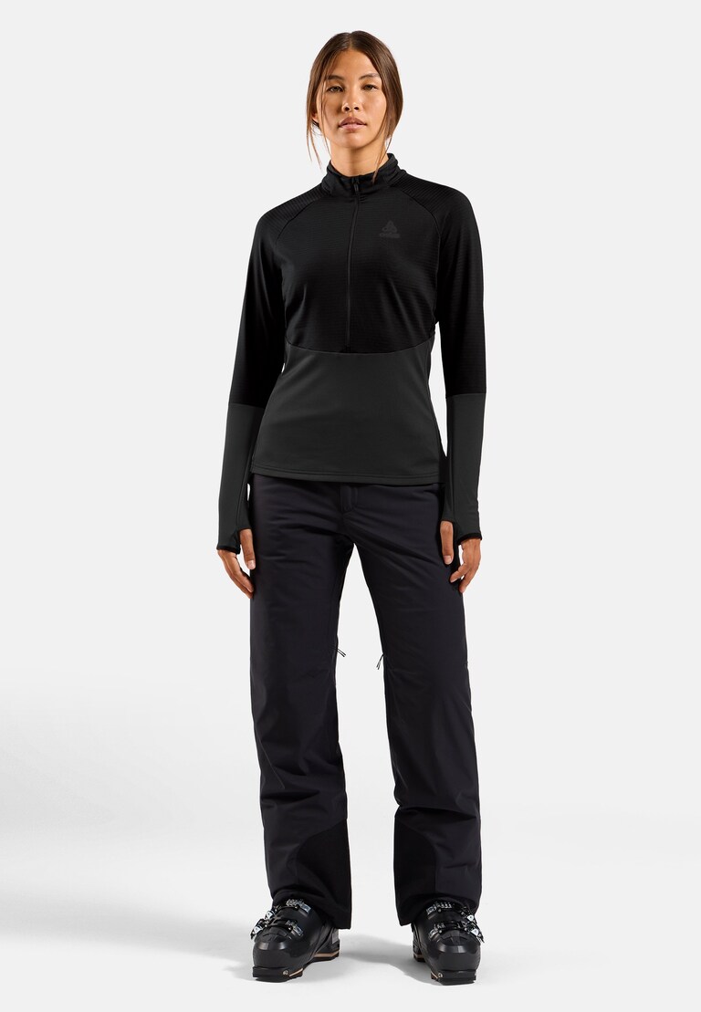 The Descent Ceramiwarm half zip mid layer