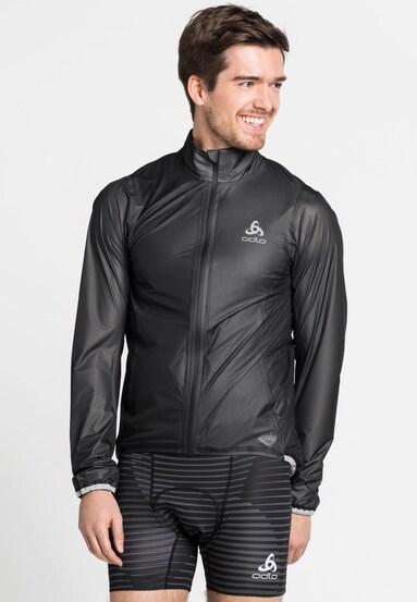 The men’s Zeroweight Dual Dry waterproof hardshell cycling jacket
