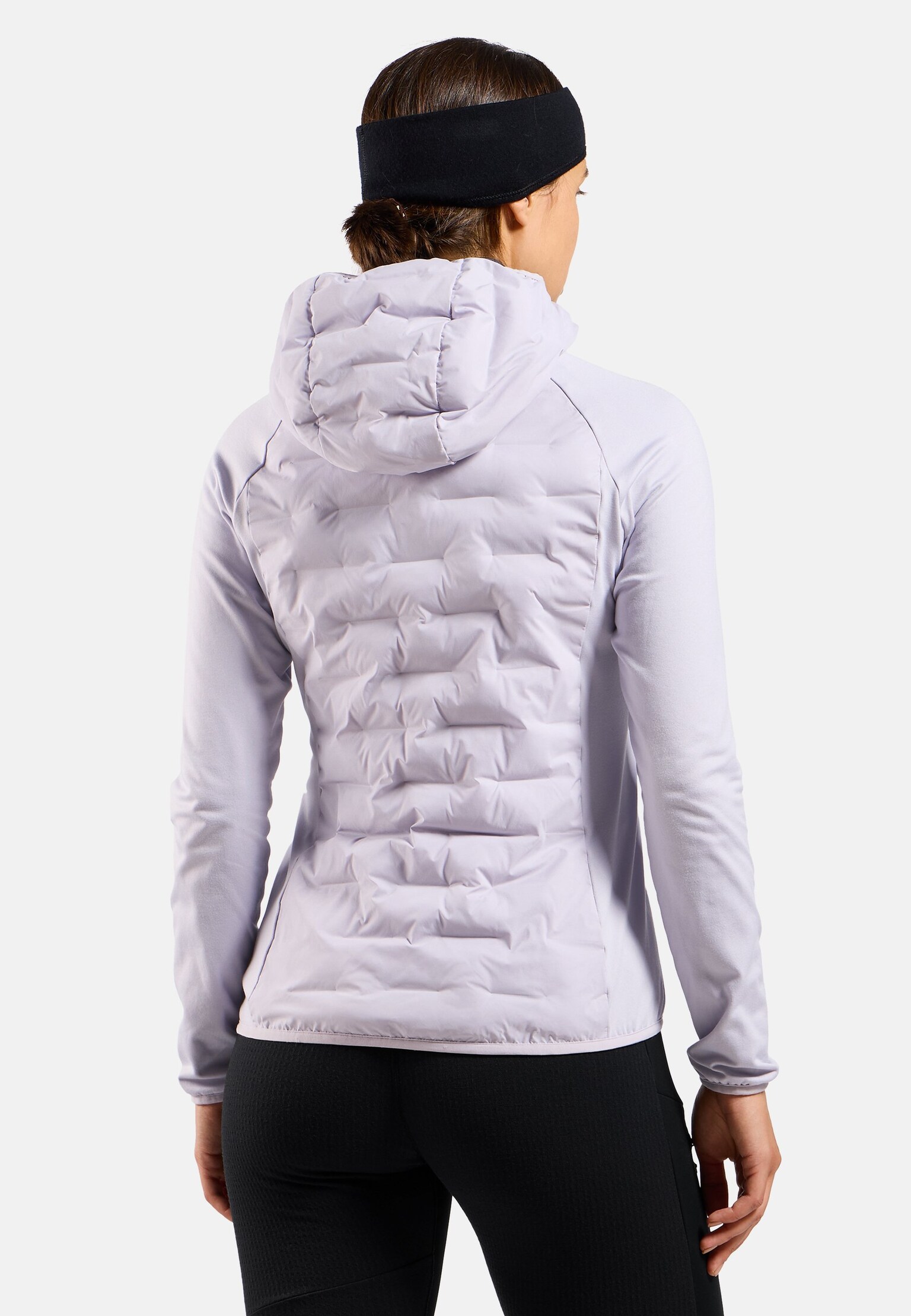 Mid layer ibrido con cappuccio e zip  Zeroweight Insulator