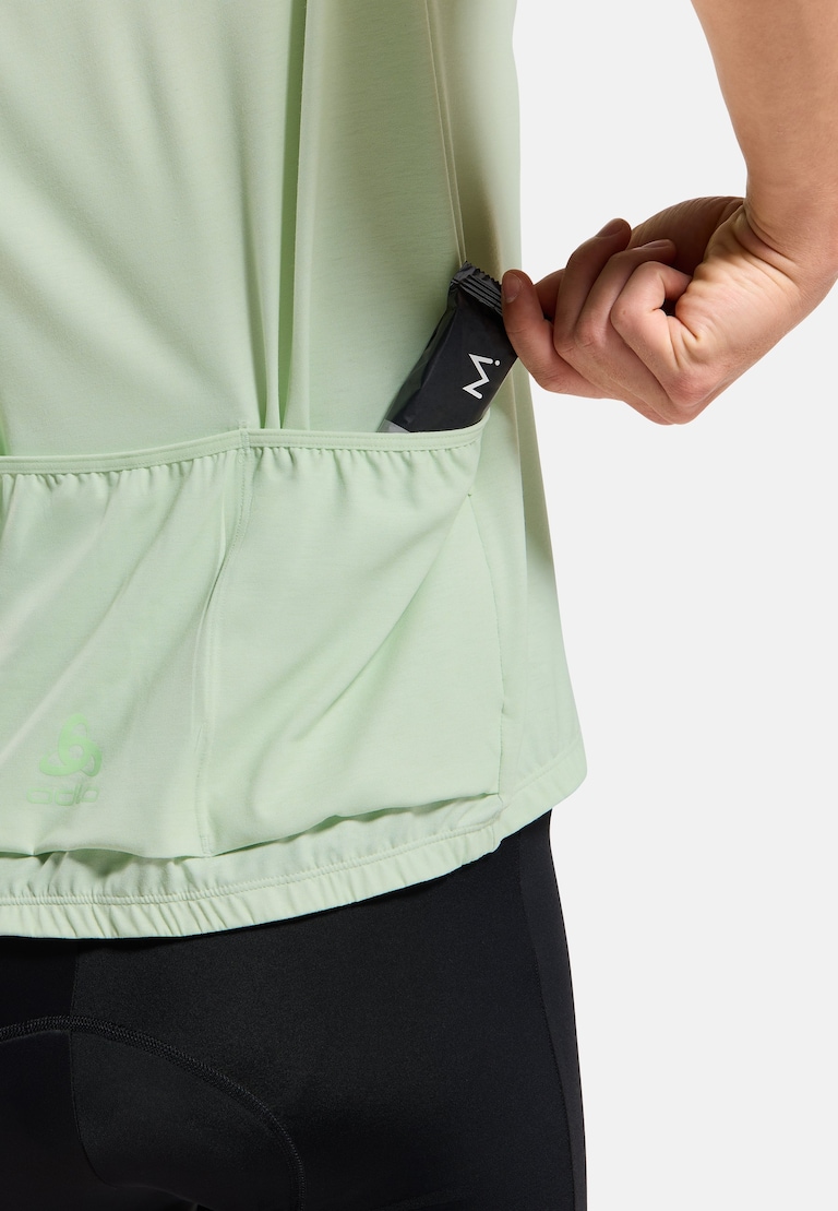 The Essentials full-zip cycling jersey
