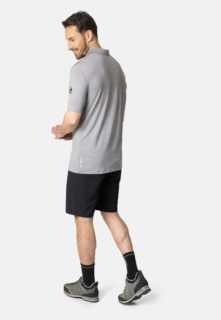 The Essentials Performance Wool 130 polo shirt