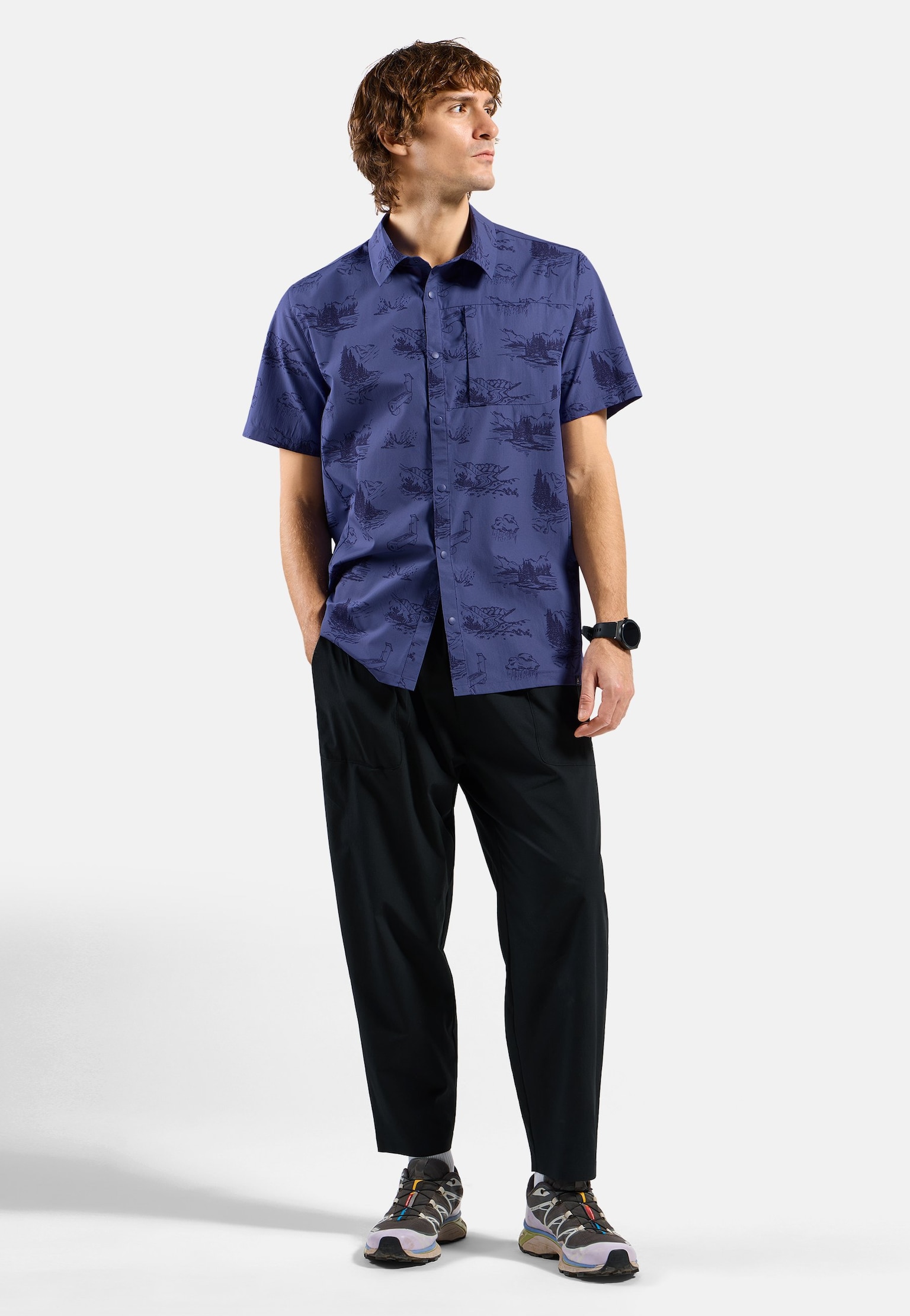 Essential Print Short-Sleeve Shirt